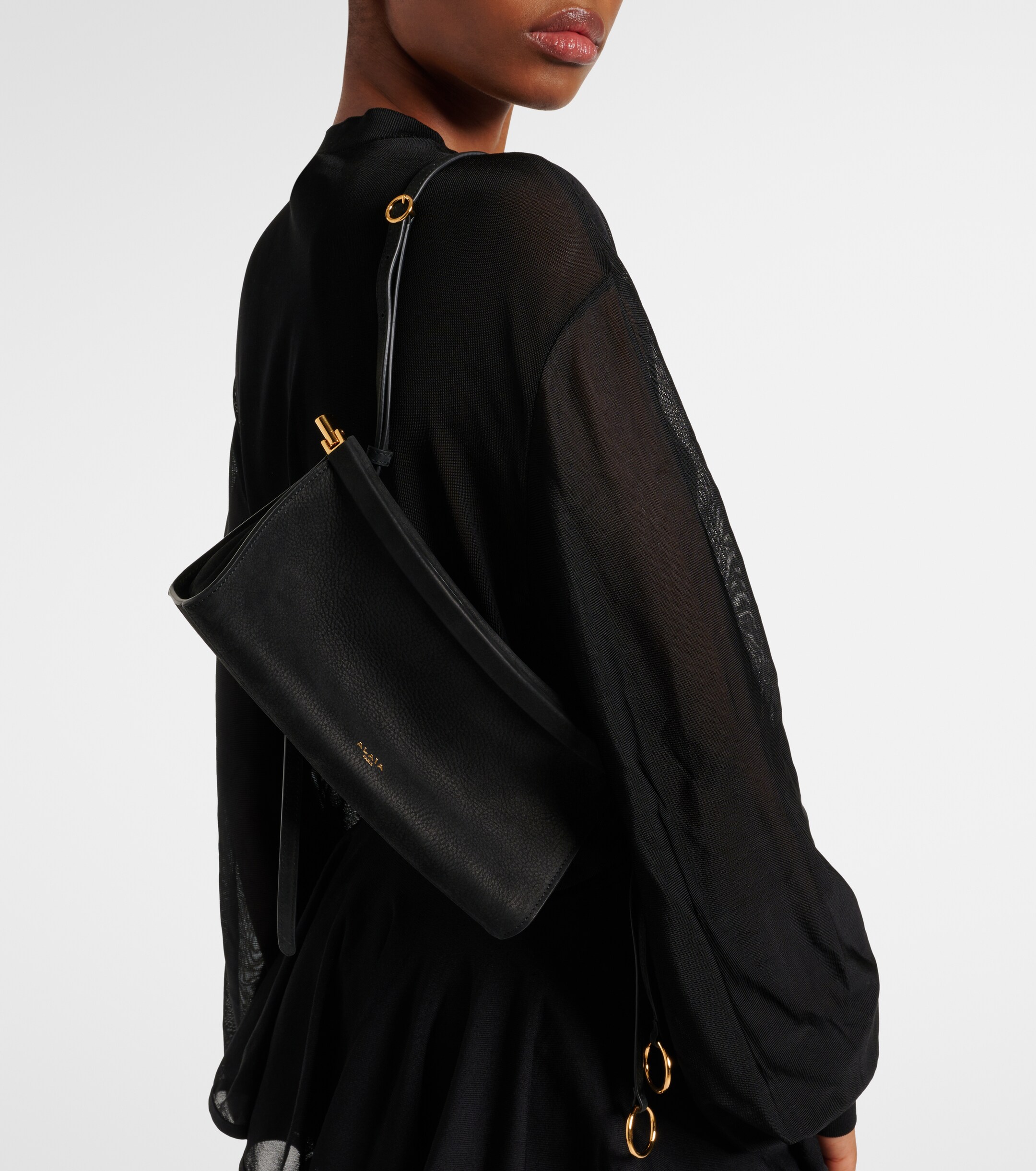 Alaïa Le Click East West Small shoulder bag