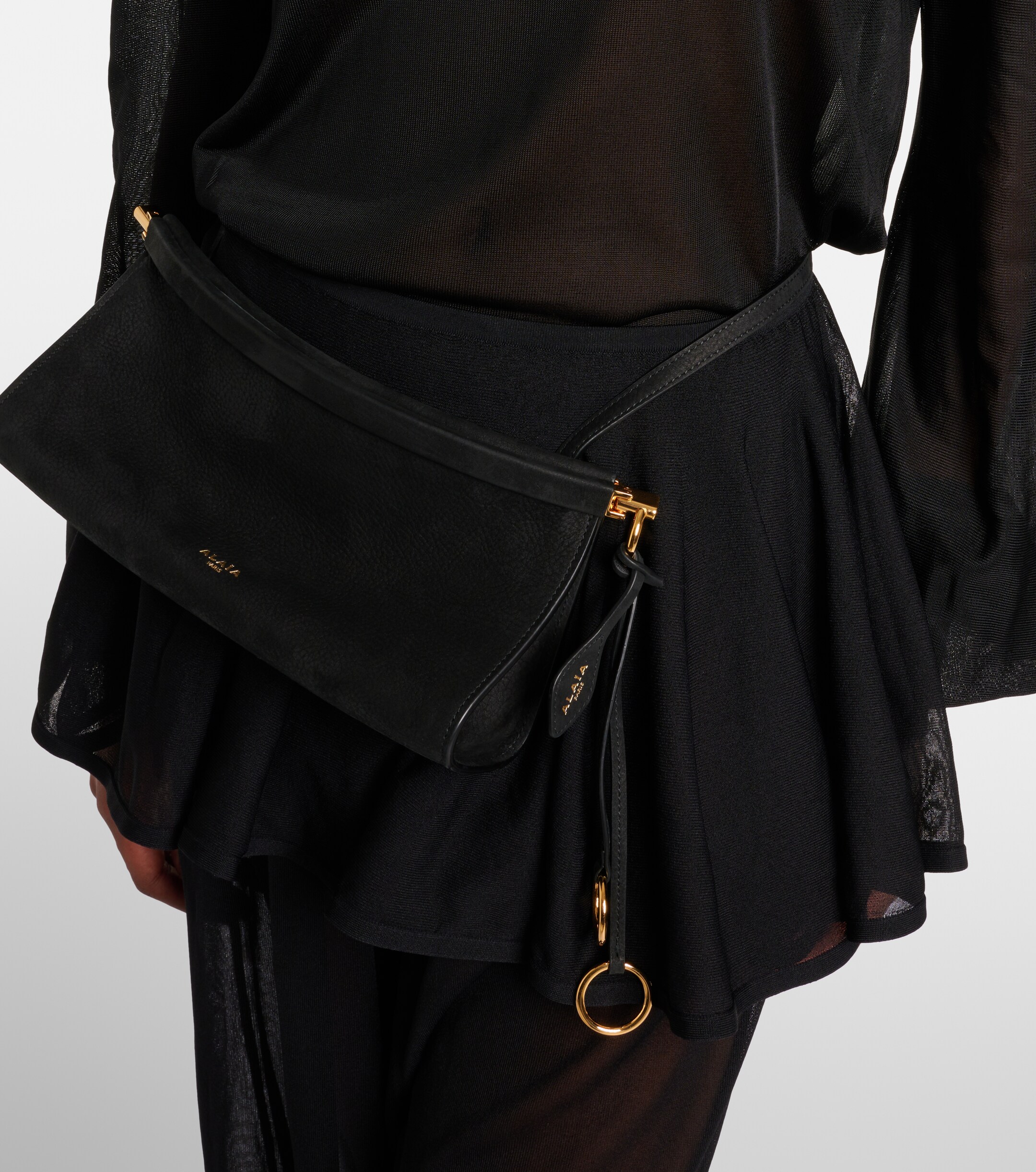 Alaïa Le Click East West Small shoulder bag