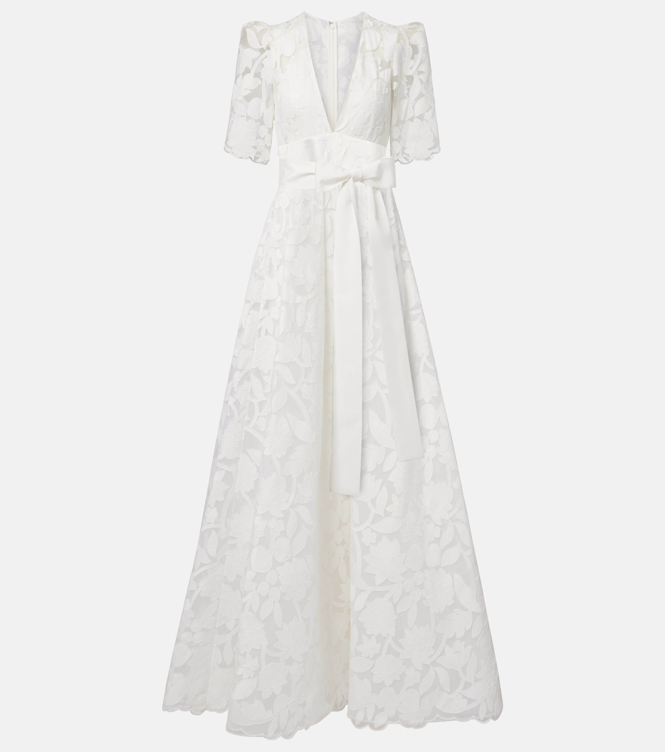 Elie Saab Embroidered floral gown thumbnail