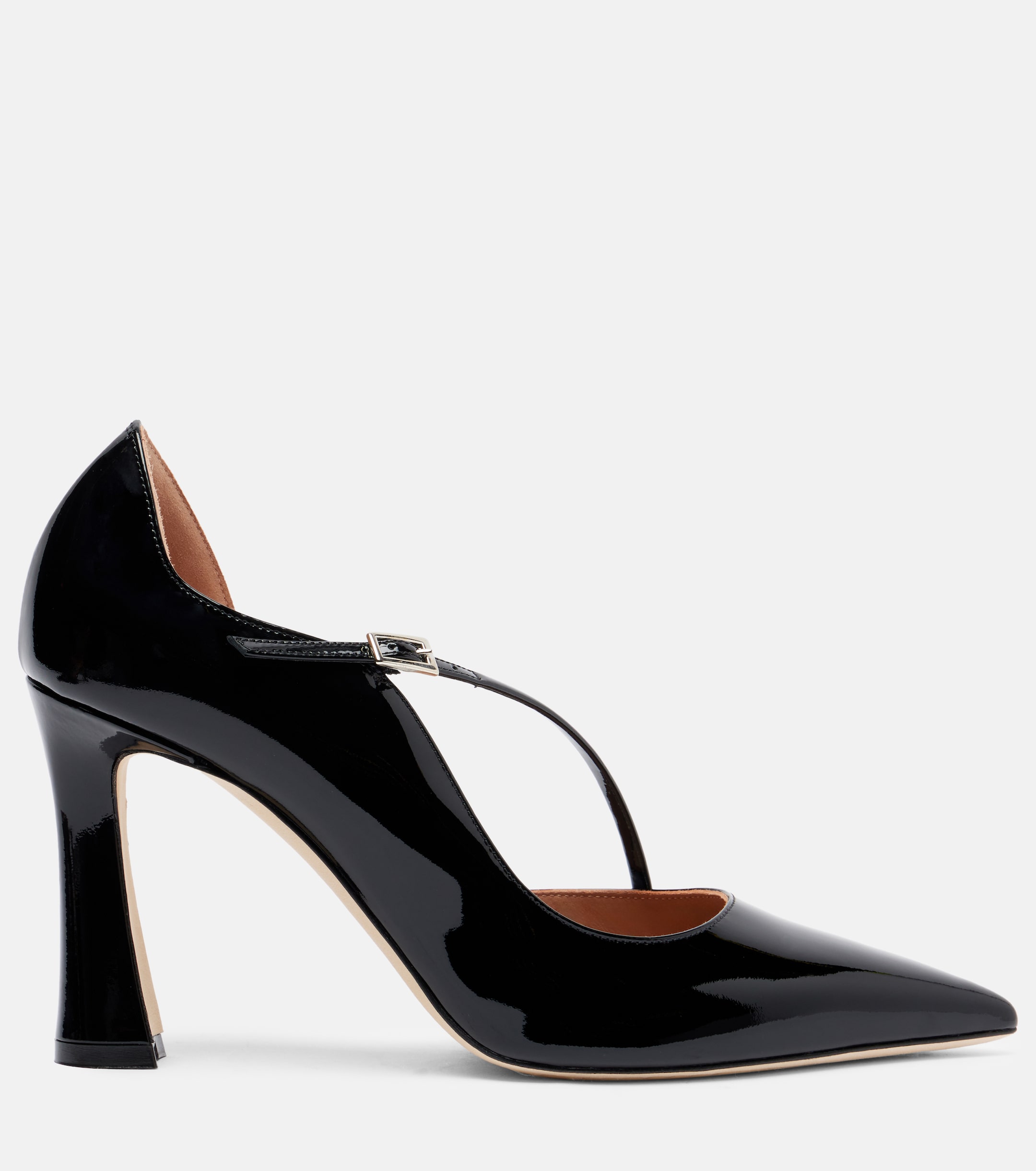 Malone Souliers Bettina 90 patent leather pumps