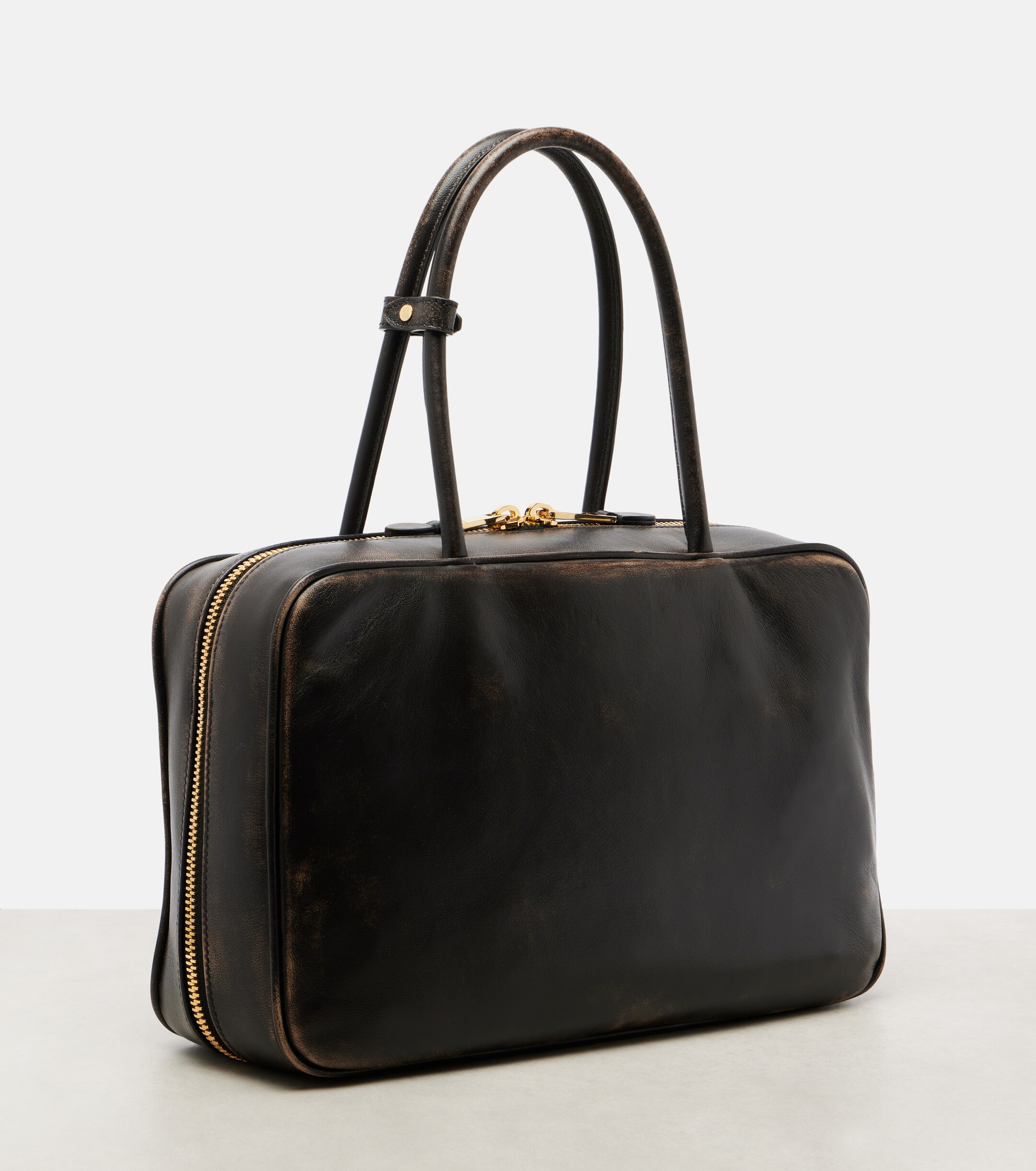 Miu Miu Beau leather tote bag