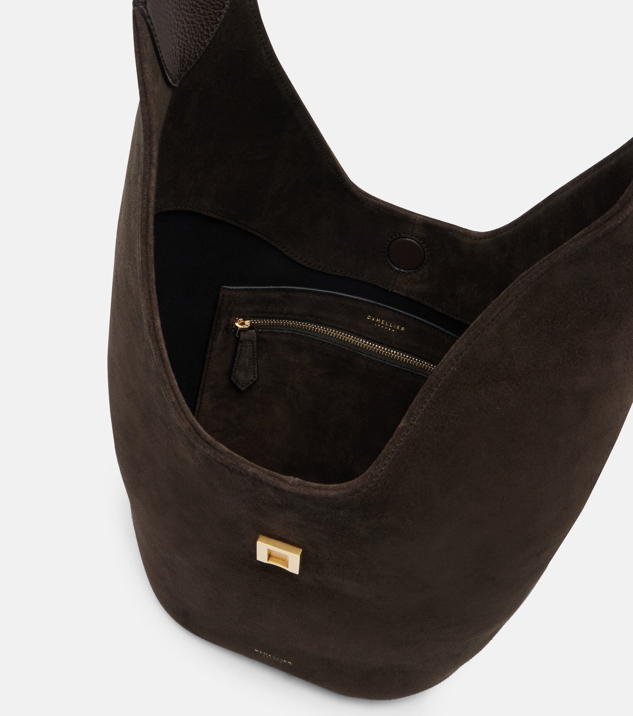 DeMellier Siena Medium suede shoulder bag thumbnail