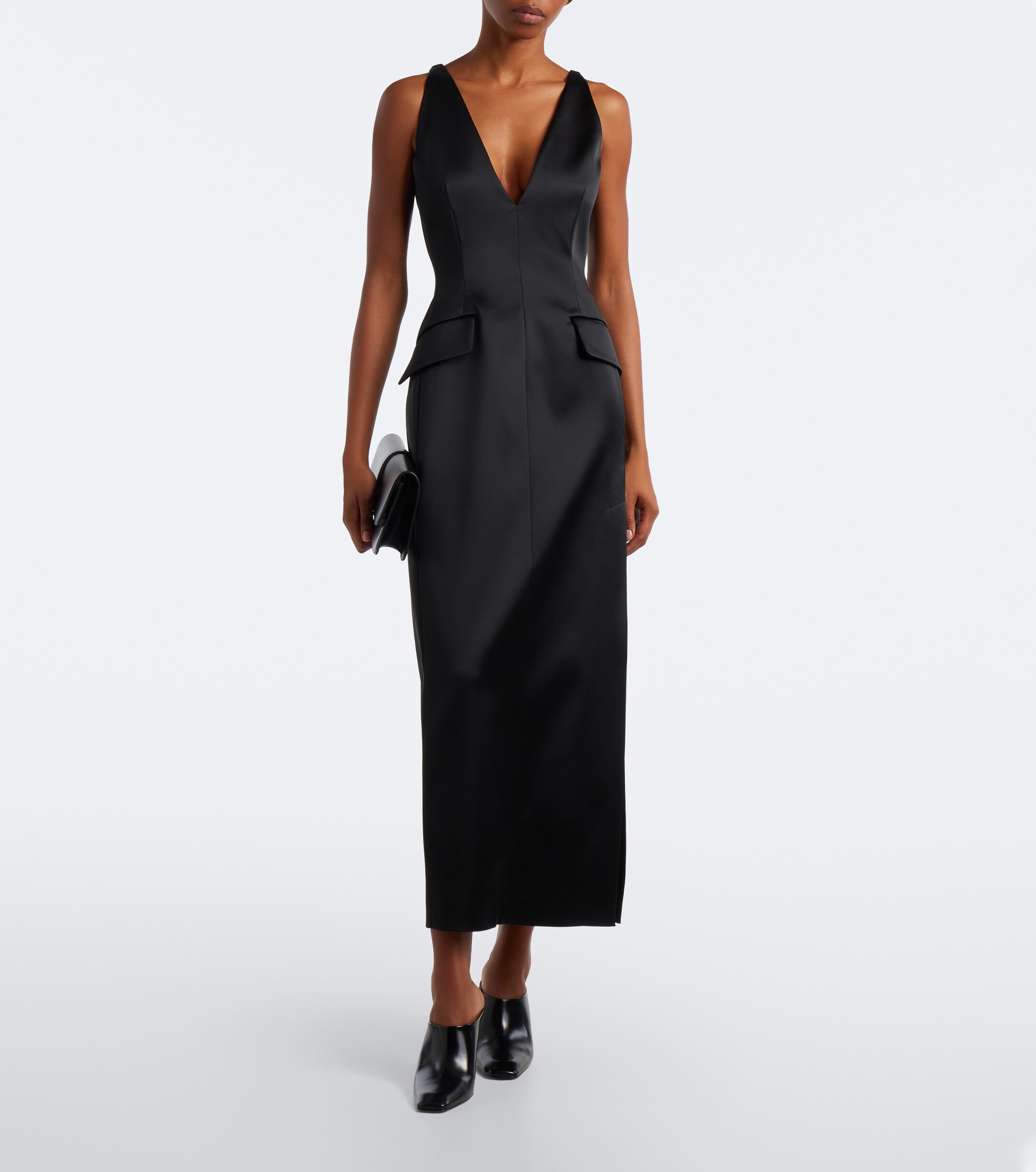 Sportmax Sportmax Satin cocktail dress