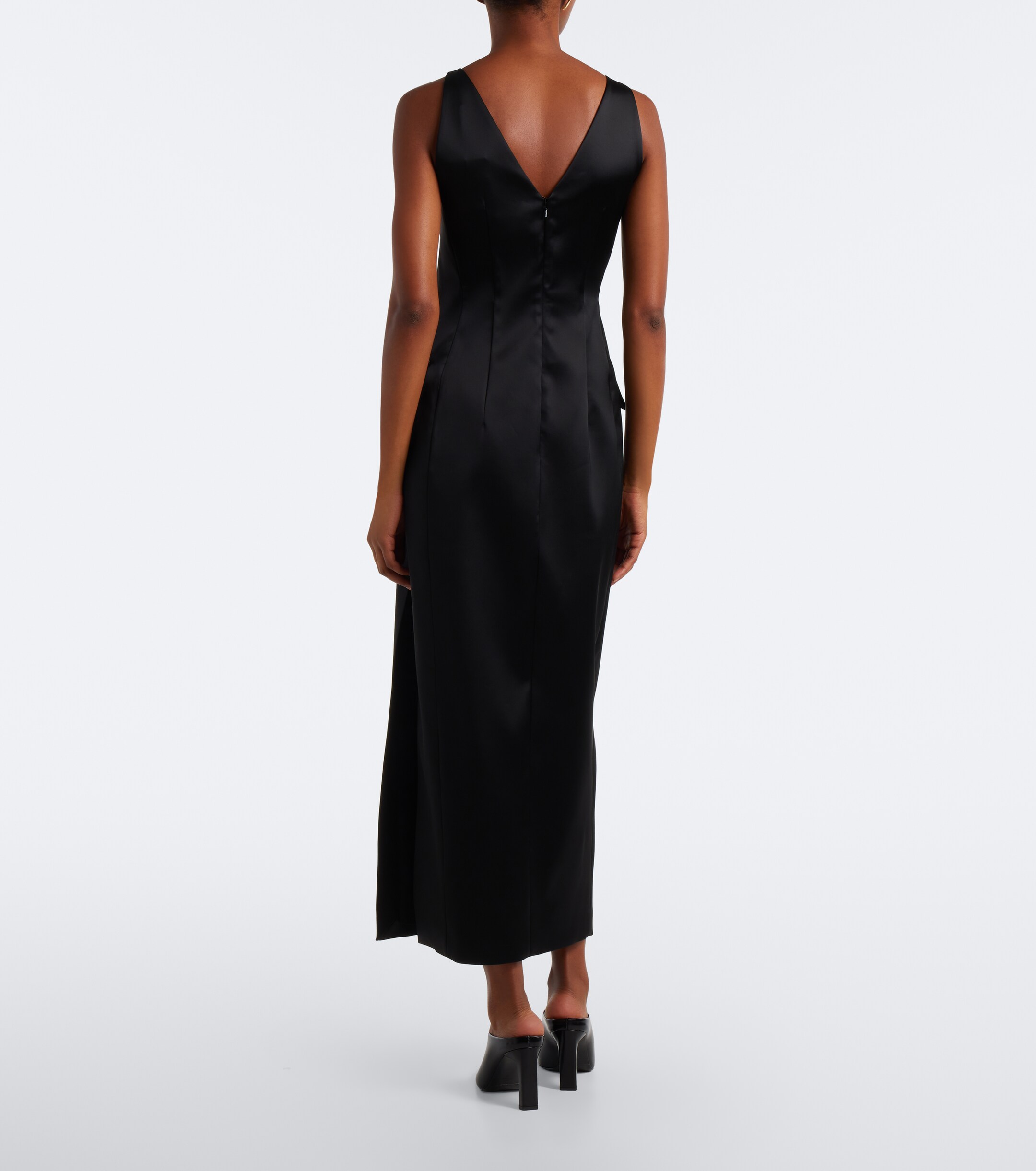 Sportmax Sportmax Satin cocktail dress