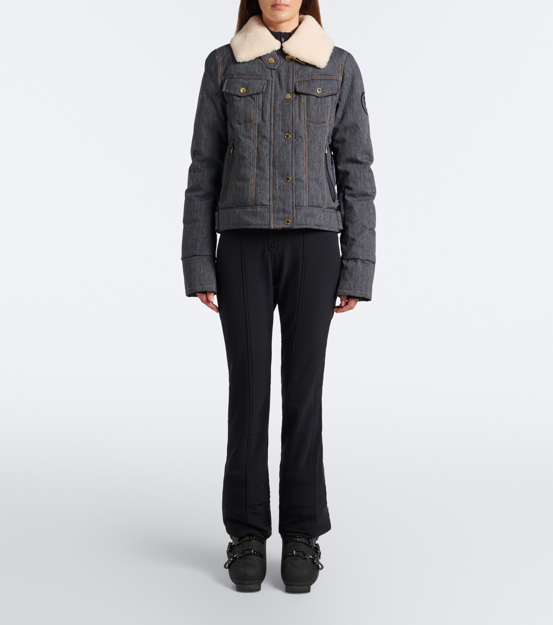 BOGNER Bogner Dena denim down ski jacket