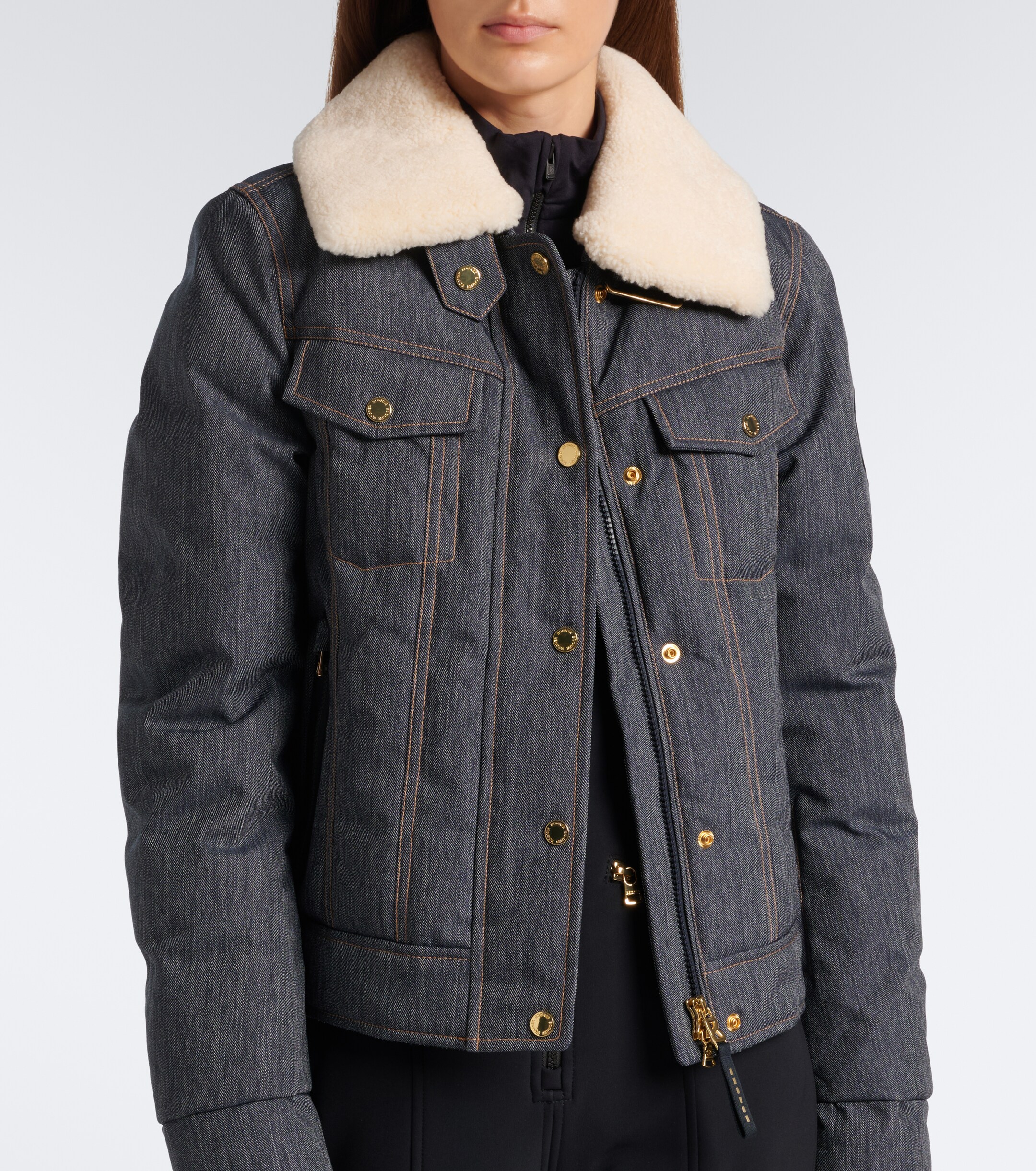 BOGNER Bogner Dena denim down ski jacket