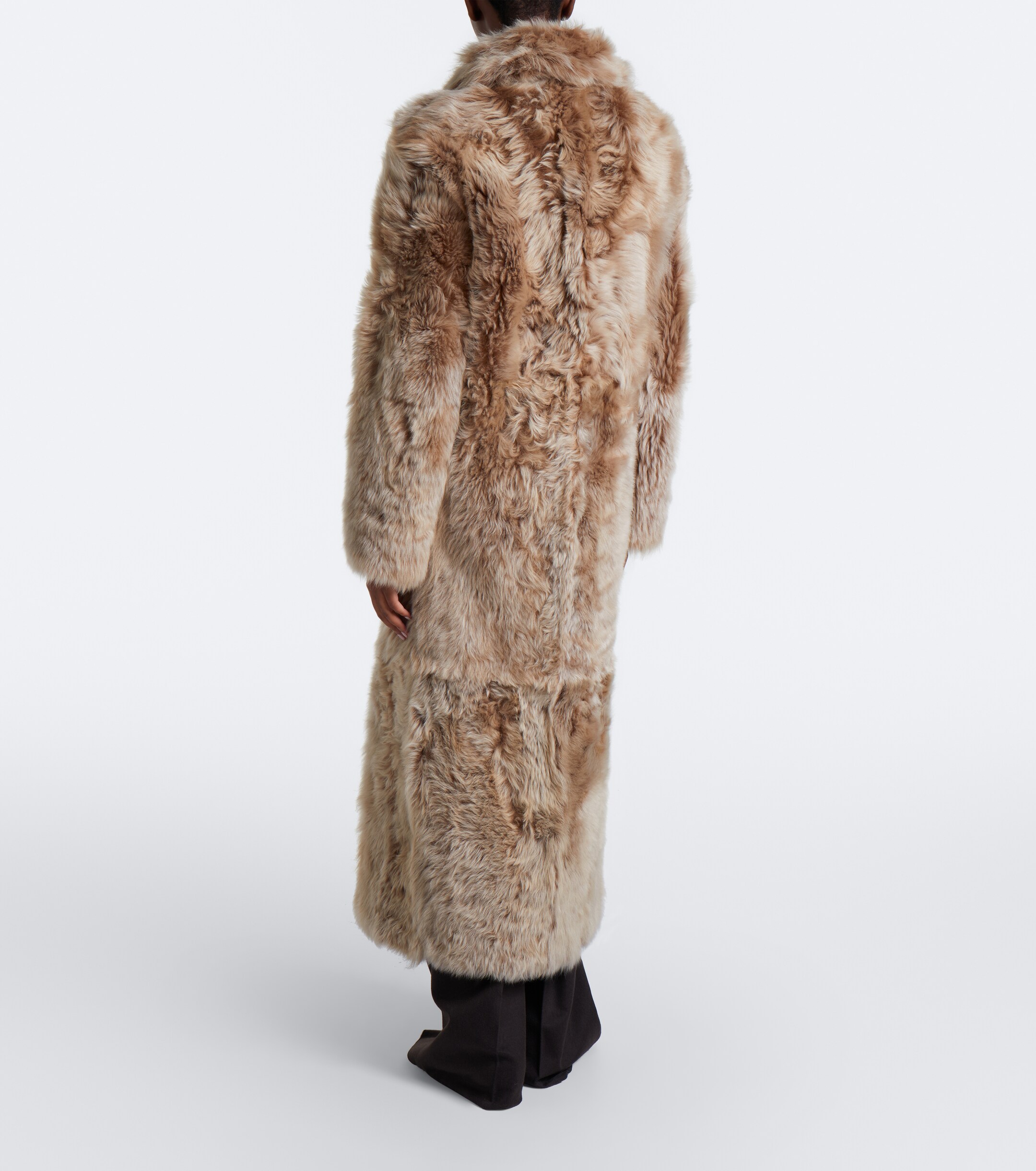 Yves Salomon Yves Salomon Reversible shearling and leather coat