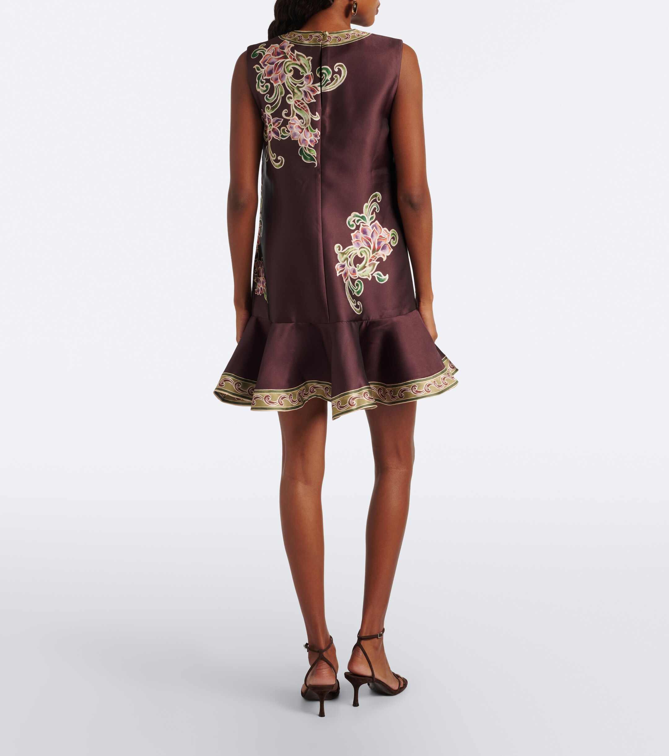 Alémais Alémais Josie floral ruffled minidress