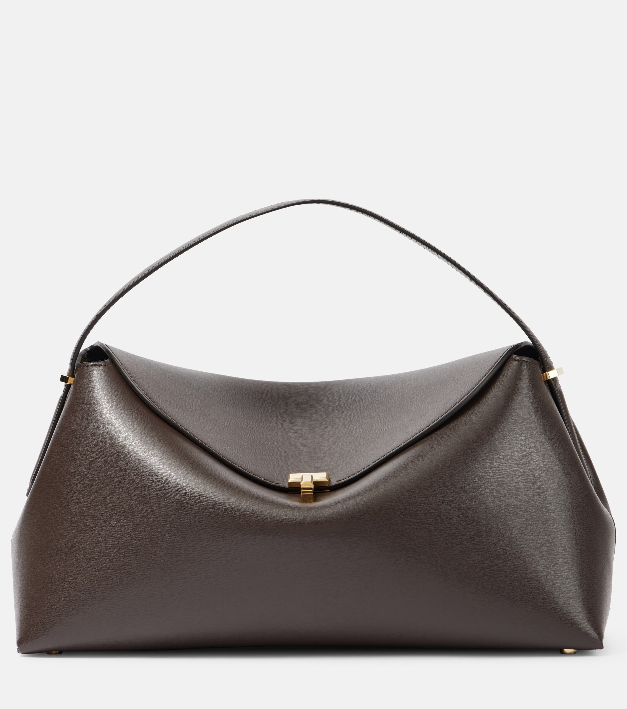 TOTEME T-Lock leather top-handle bag