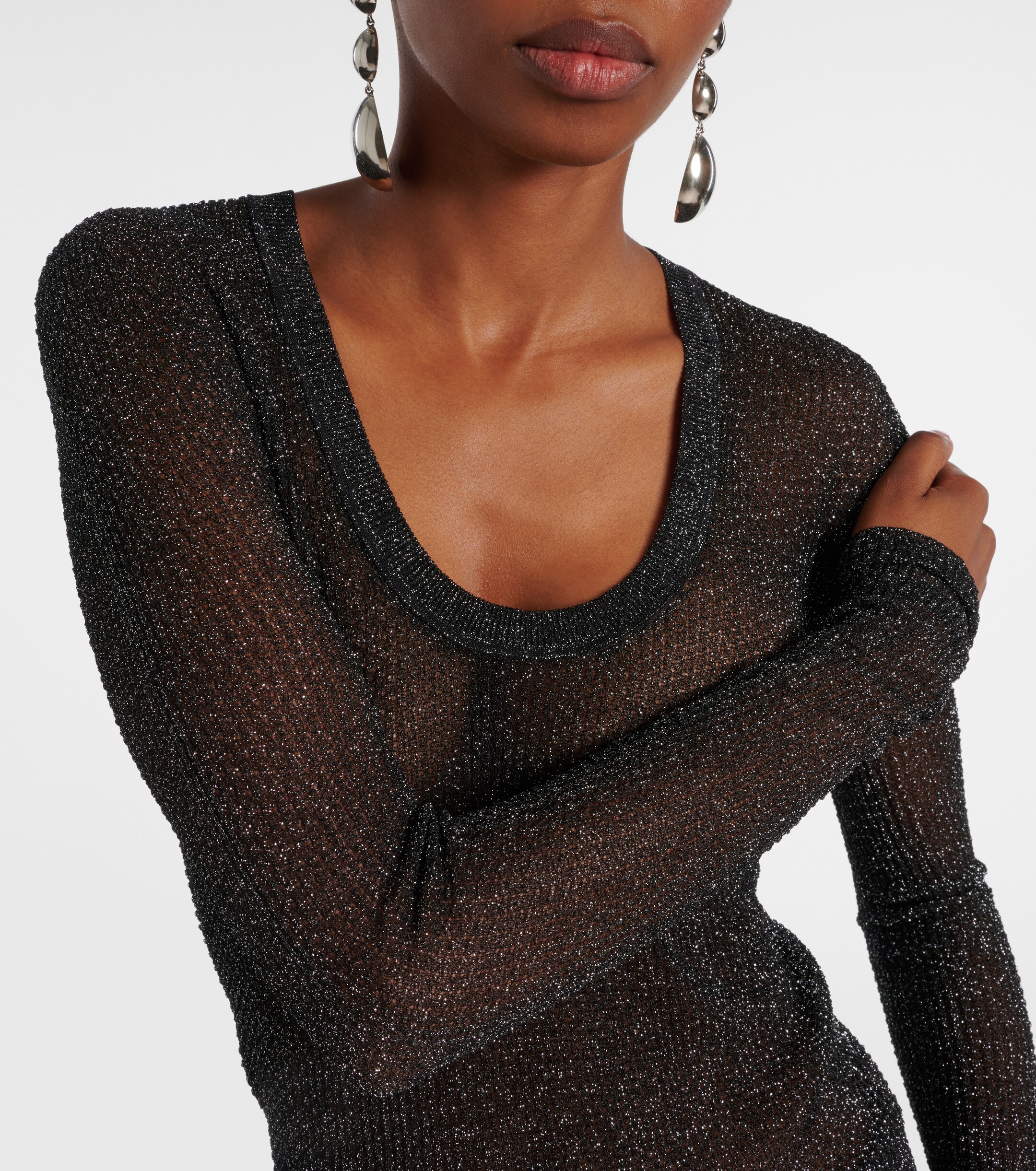 Isabel Marant - Thalia lamé top | Plush