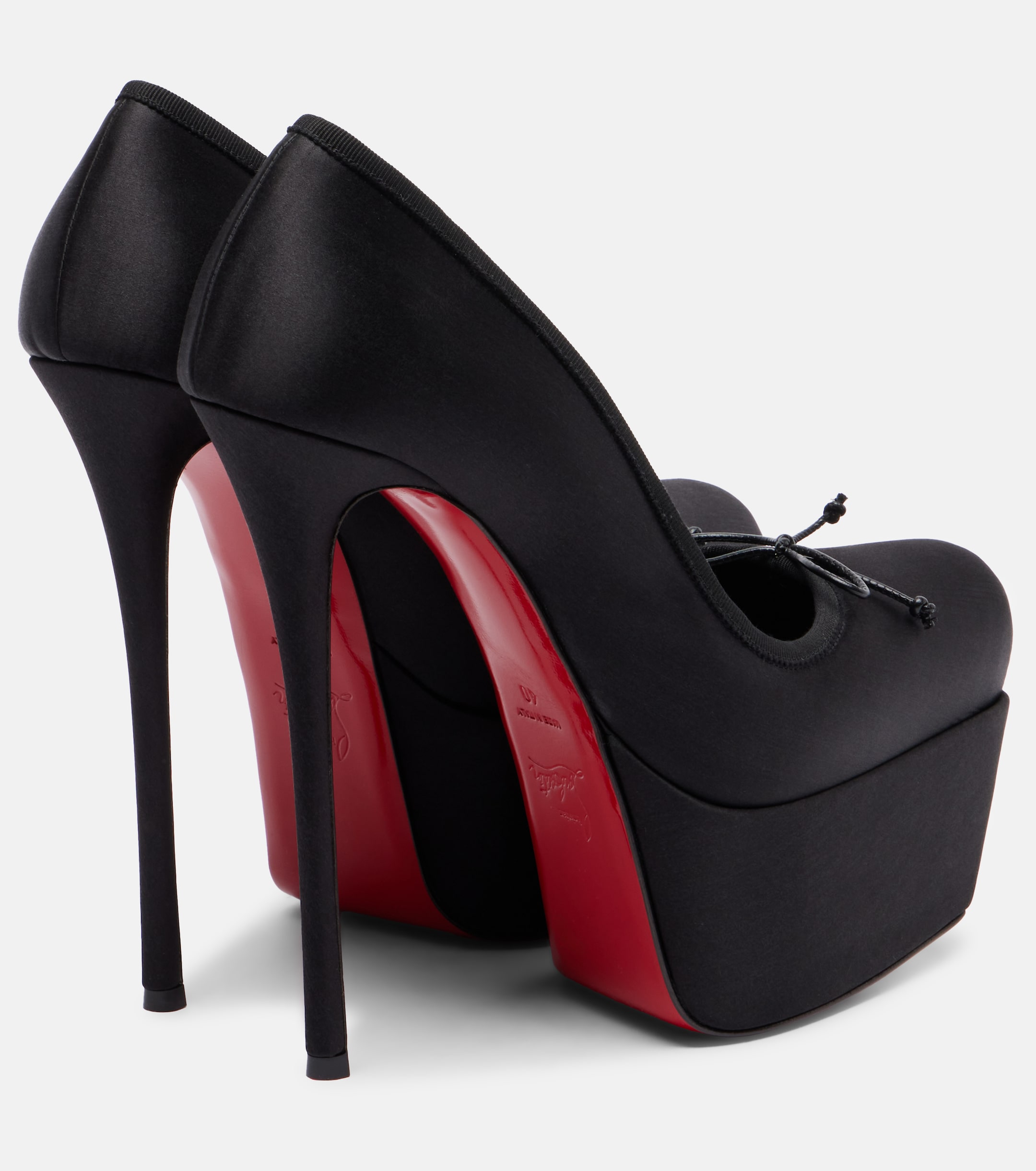 CHRISTIAN LOUBOUTIN Cassia 160 satin pumps thumbnail