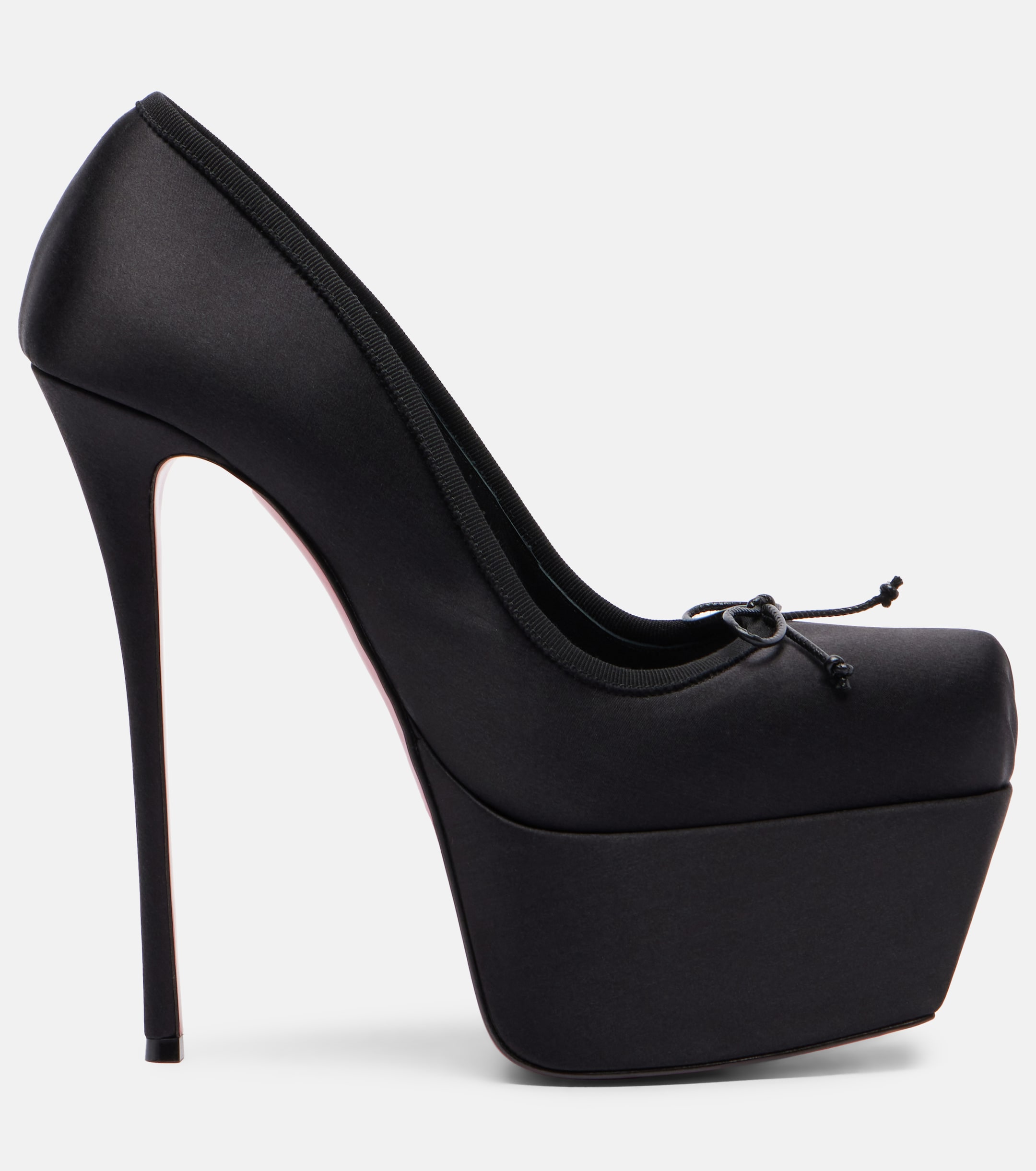CHRISTIAN LOUBOUTIN Cassia 160 satin pumps thumbnail