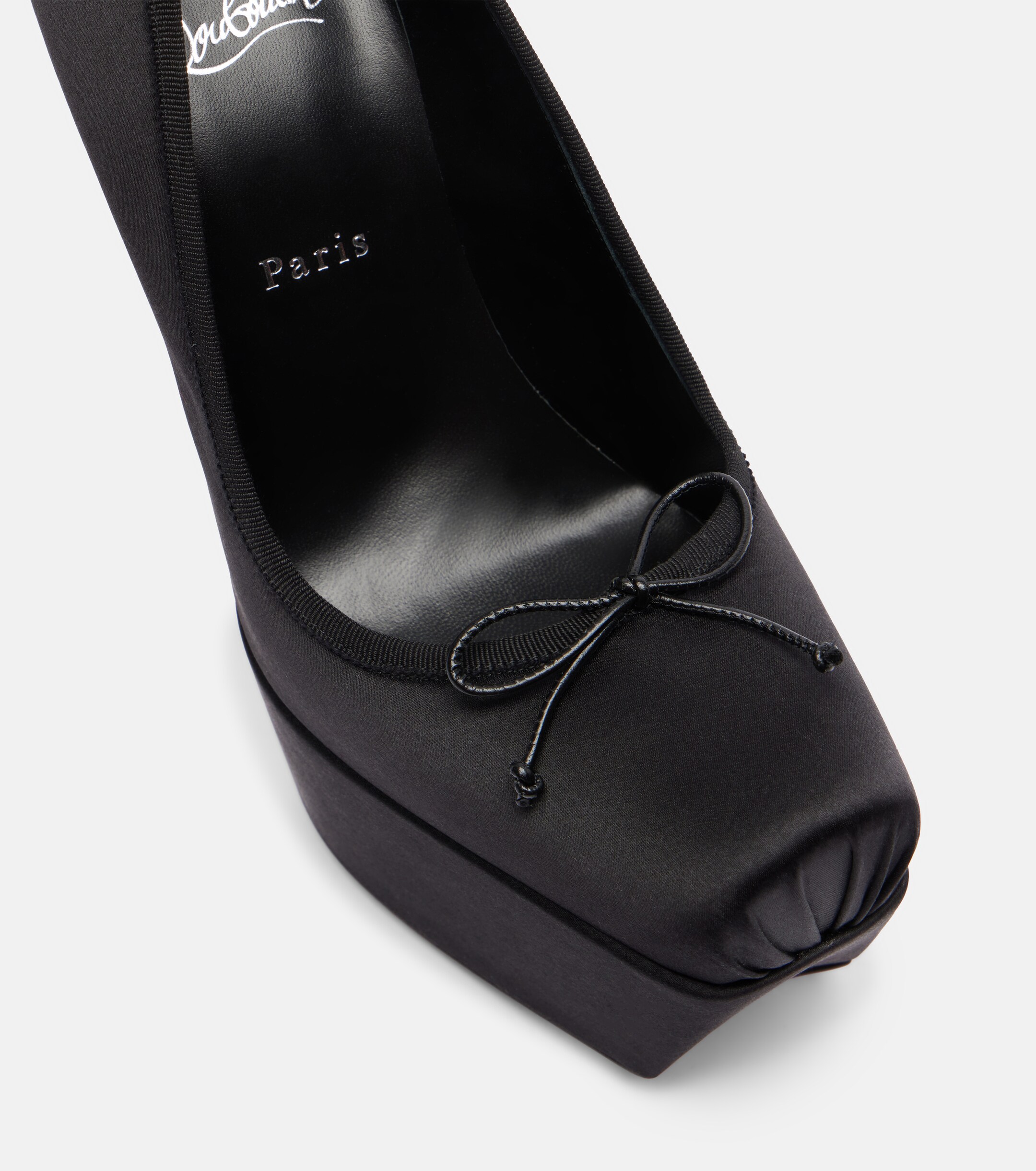 CHRISTIAN LOUBOUTIN Cassia 160 satin pumps thumbnail