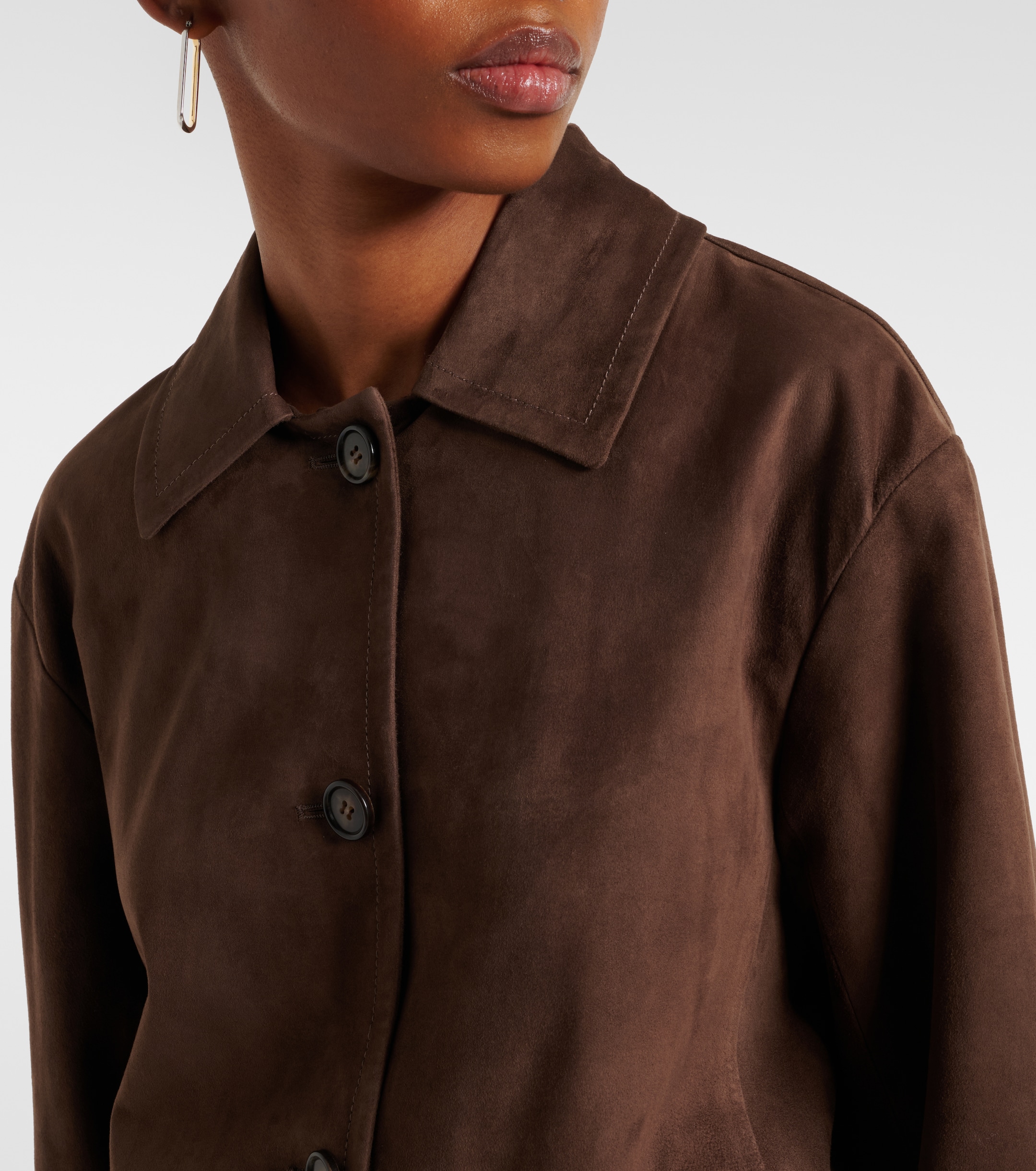 S Max Mara Charme suede jacket