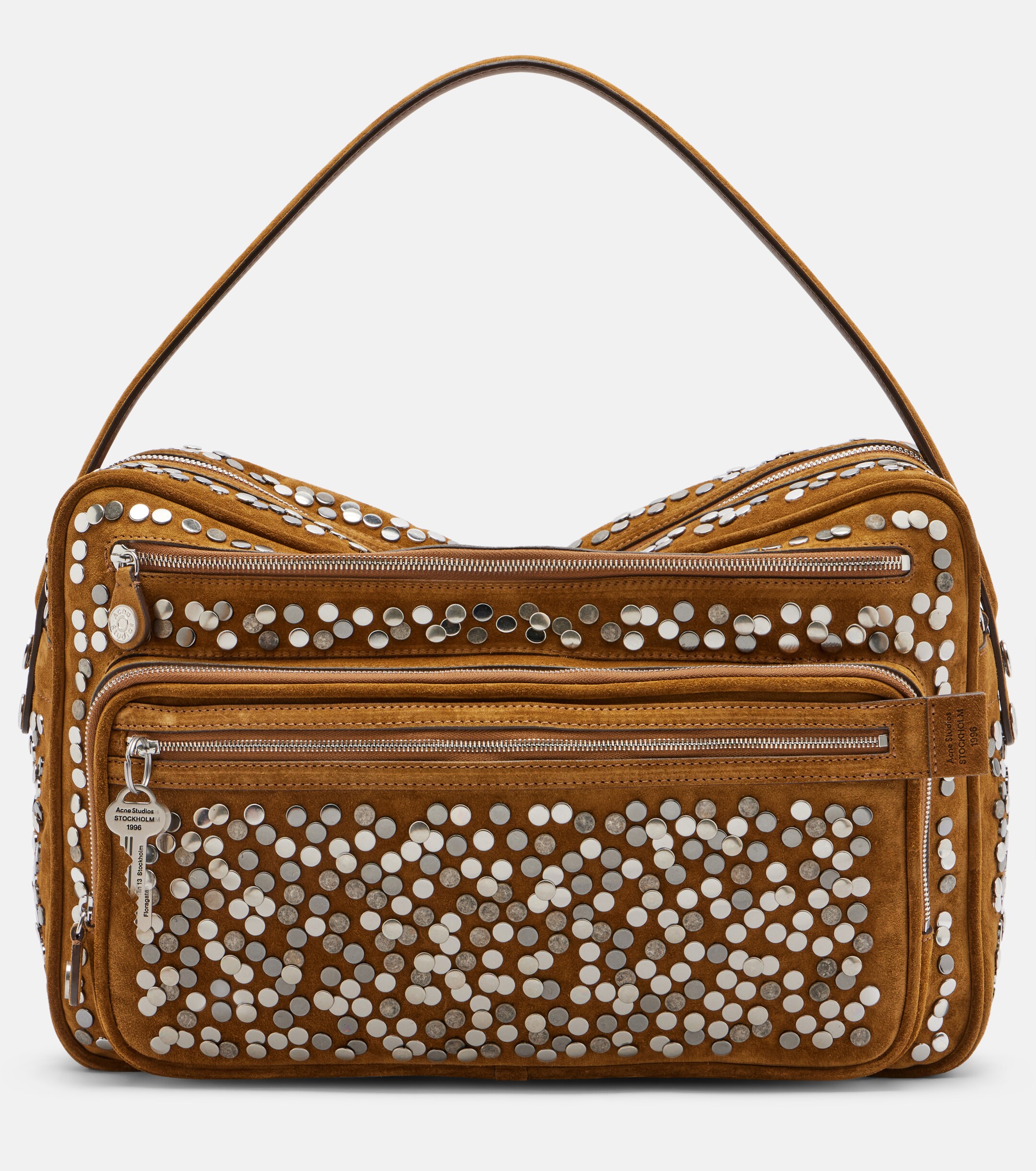 Acne Studios Camero Camera Large suede shoulder bag