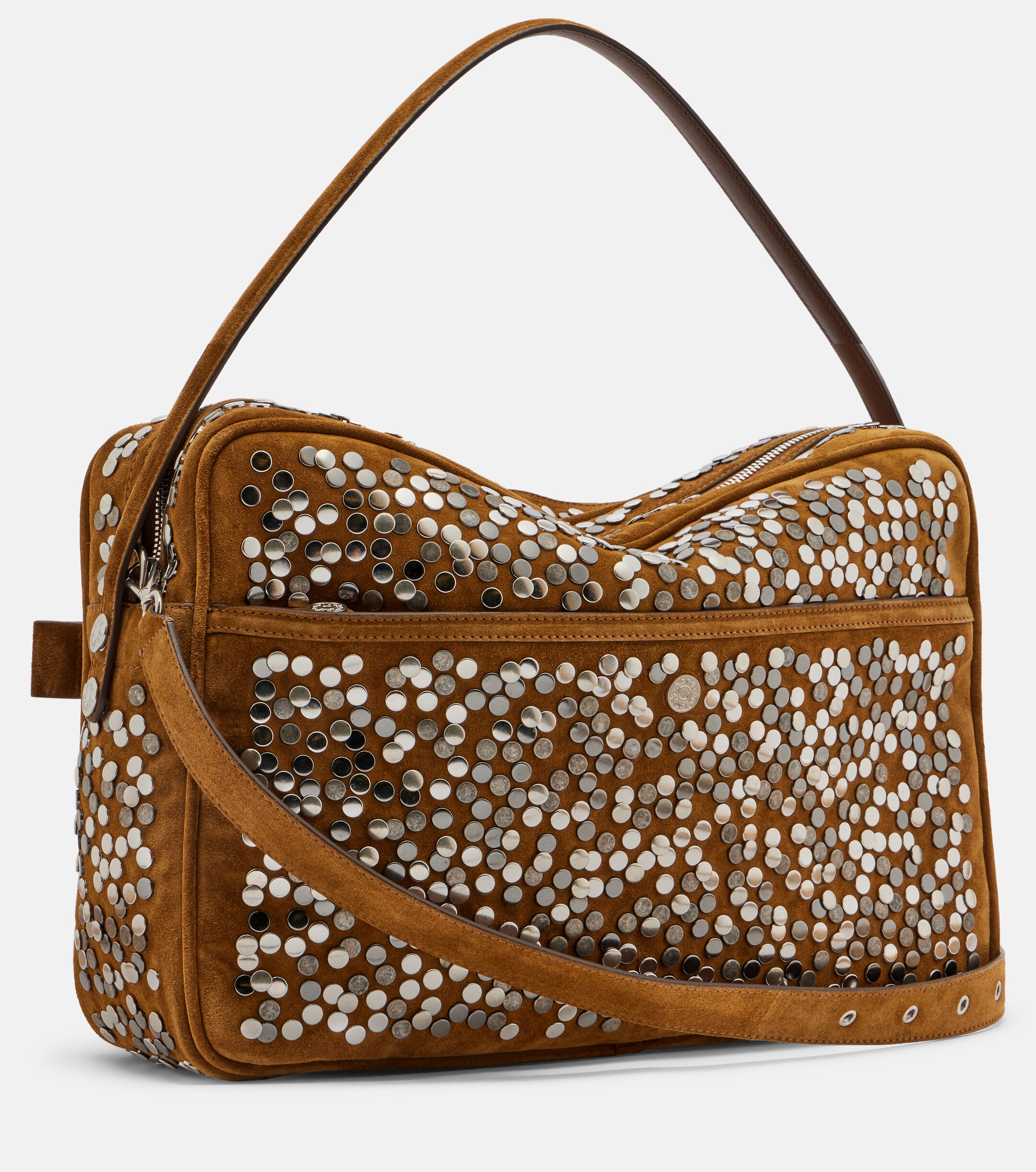 Acne Studios Camero Camera Large suede shoulder bag