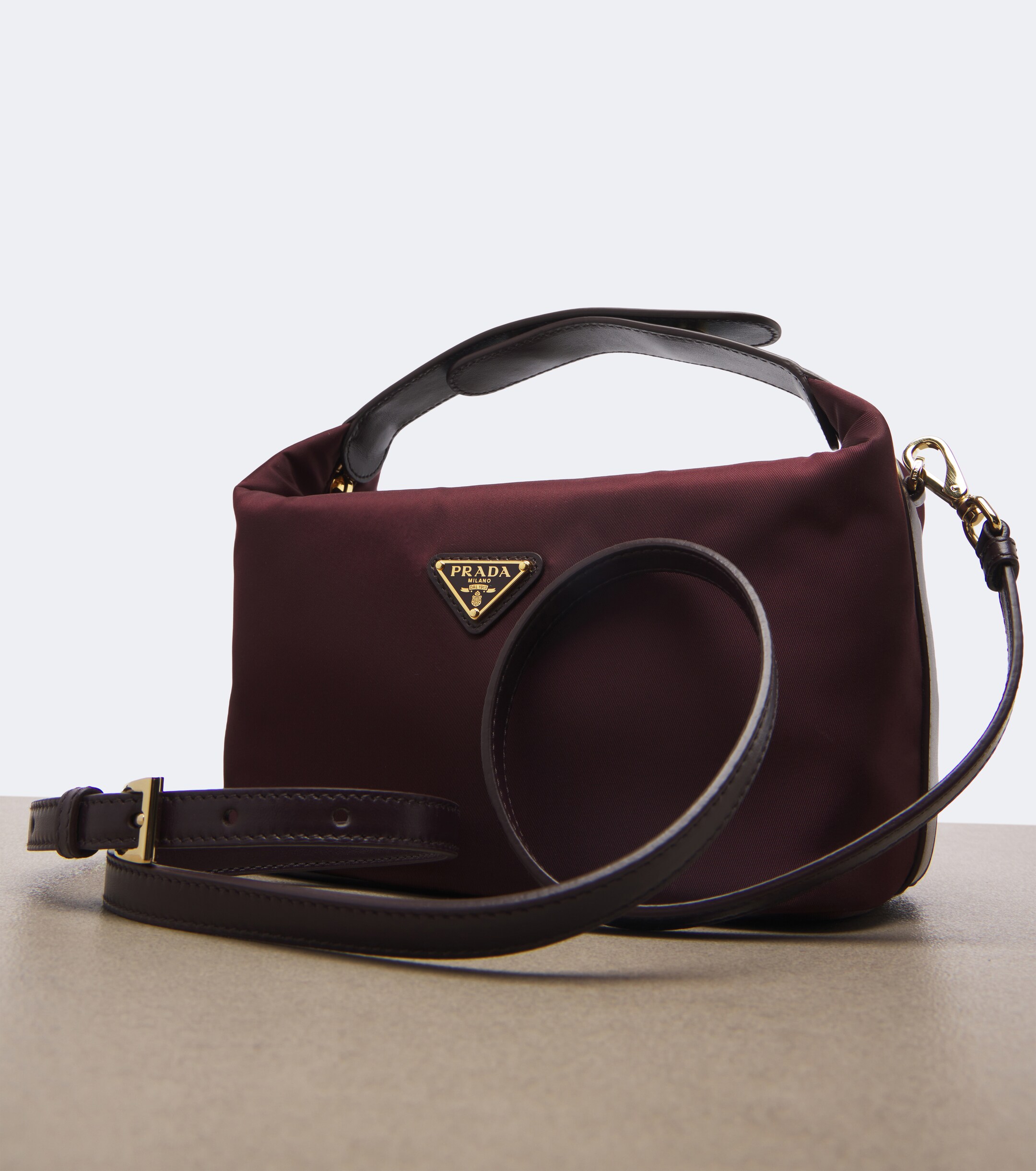 Prada Prada Prada Chérie Mini Re-Nylon top-handle bag