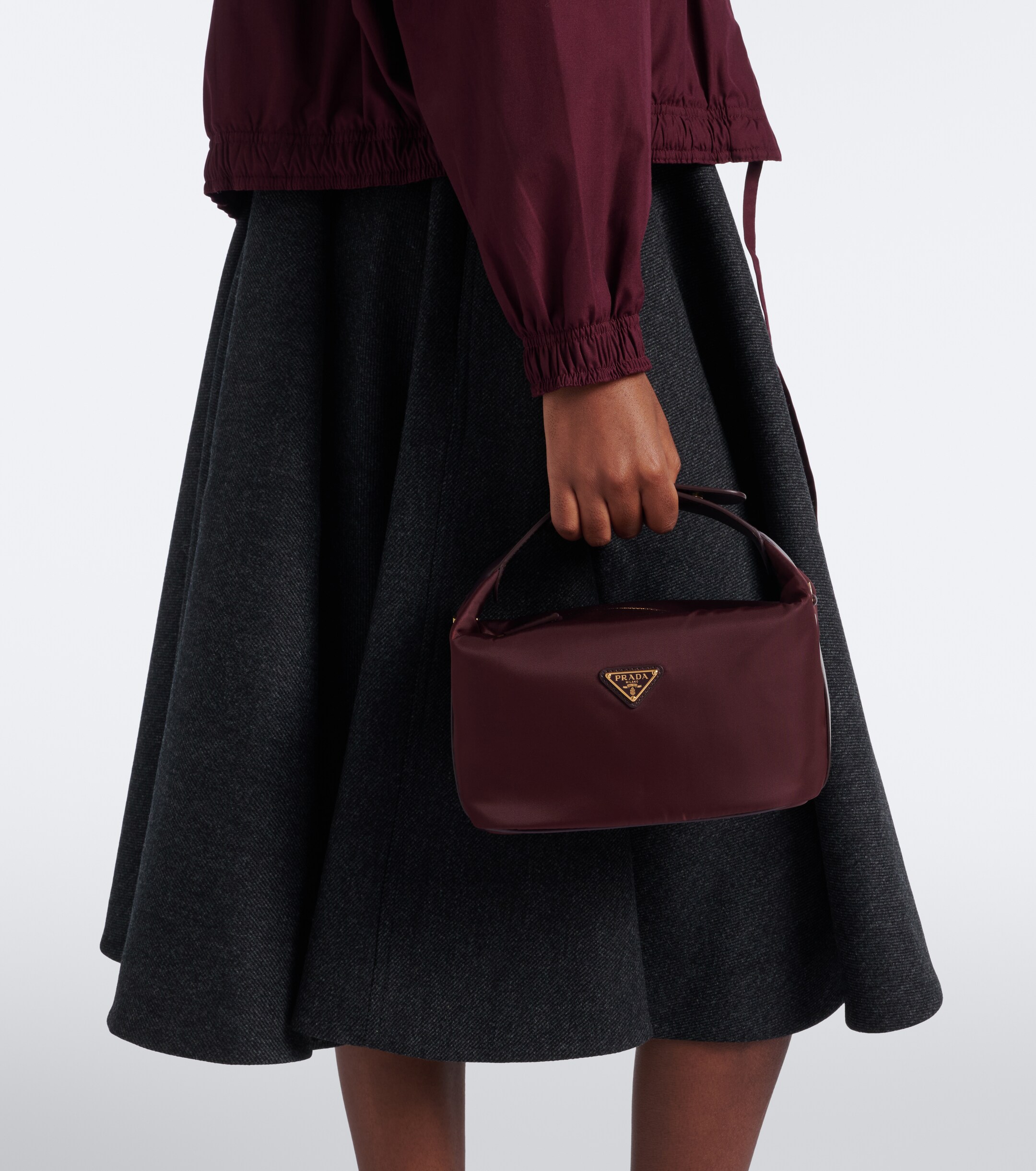 Prada Prada Prada Chérie Mini Re-Nylon top-handle bag