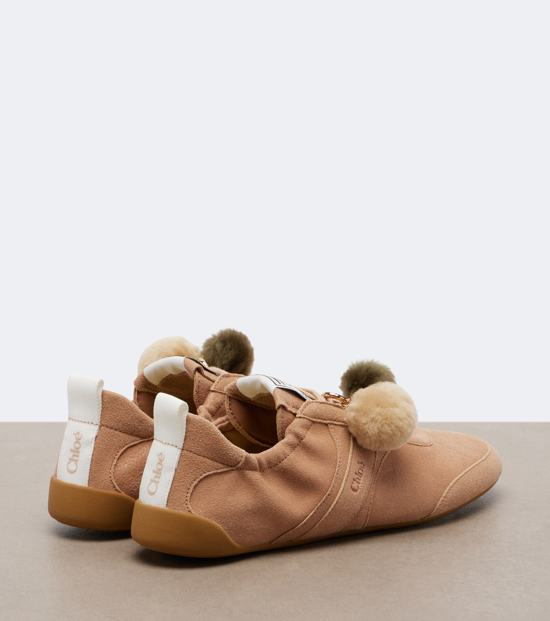 Chloé Chloé Chloé Kick suede sneakers