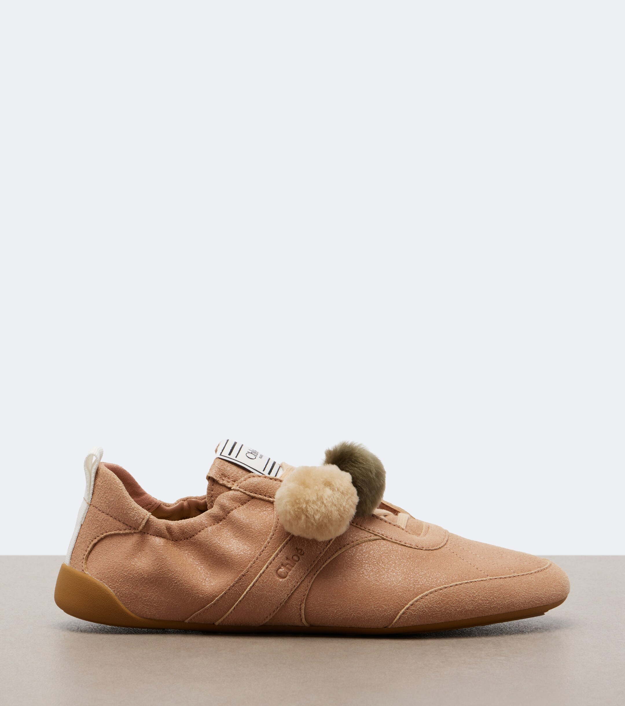 Chloé Chloé Chloé Kick suede sneakers