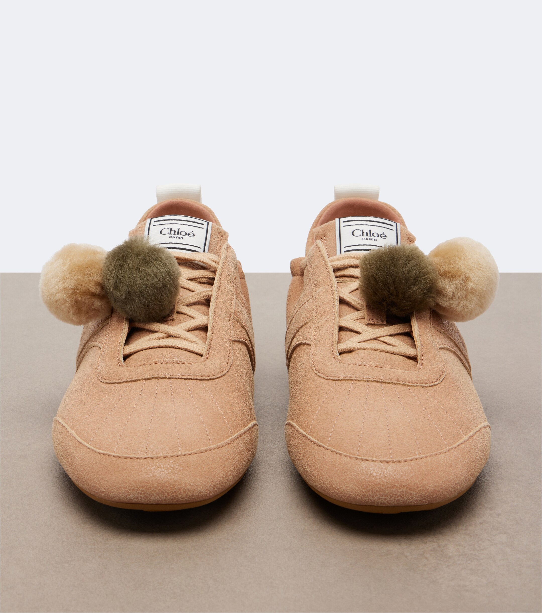 Chloé Chloé Chloé Kick suede sneakers