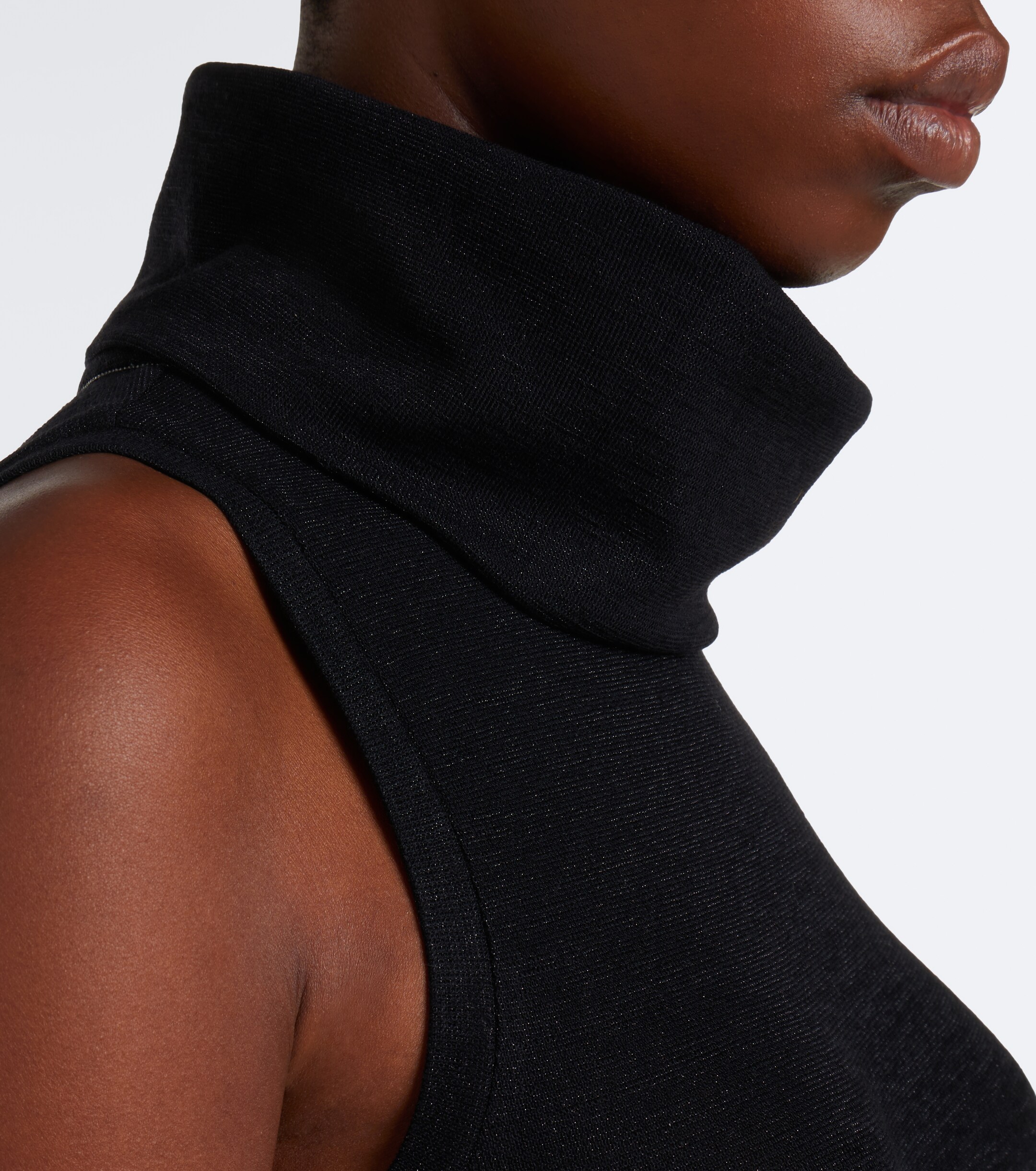 Brunello Cucinelli Brunello Cucinelli Wool-blend turtleneck top