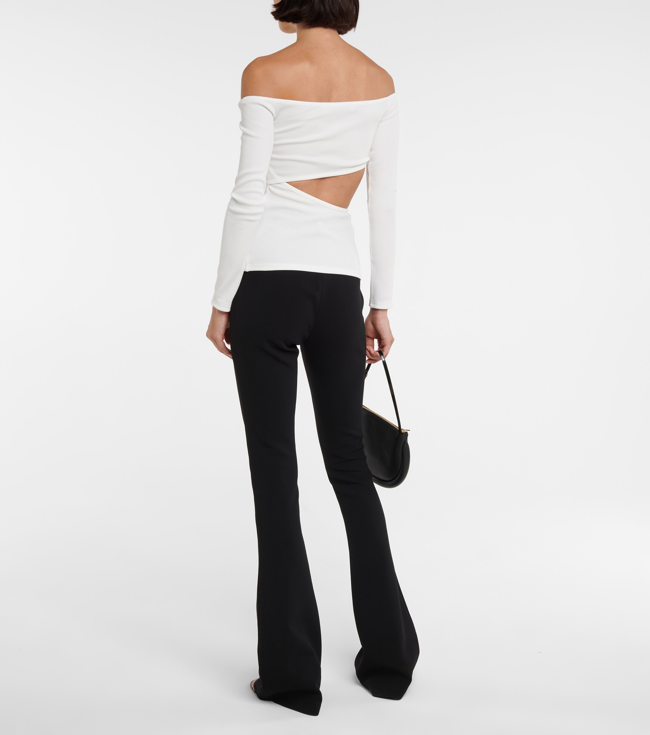 Christopher Esber Ring-detail cutout top thumbnail