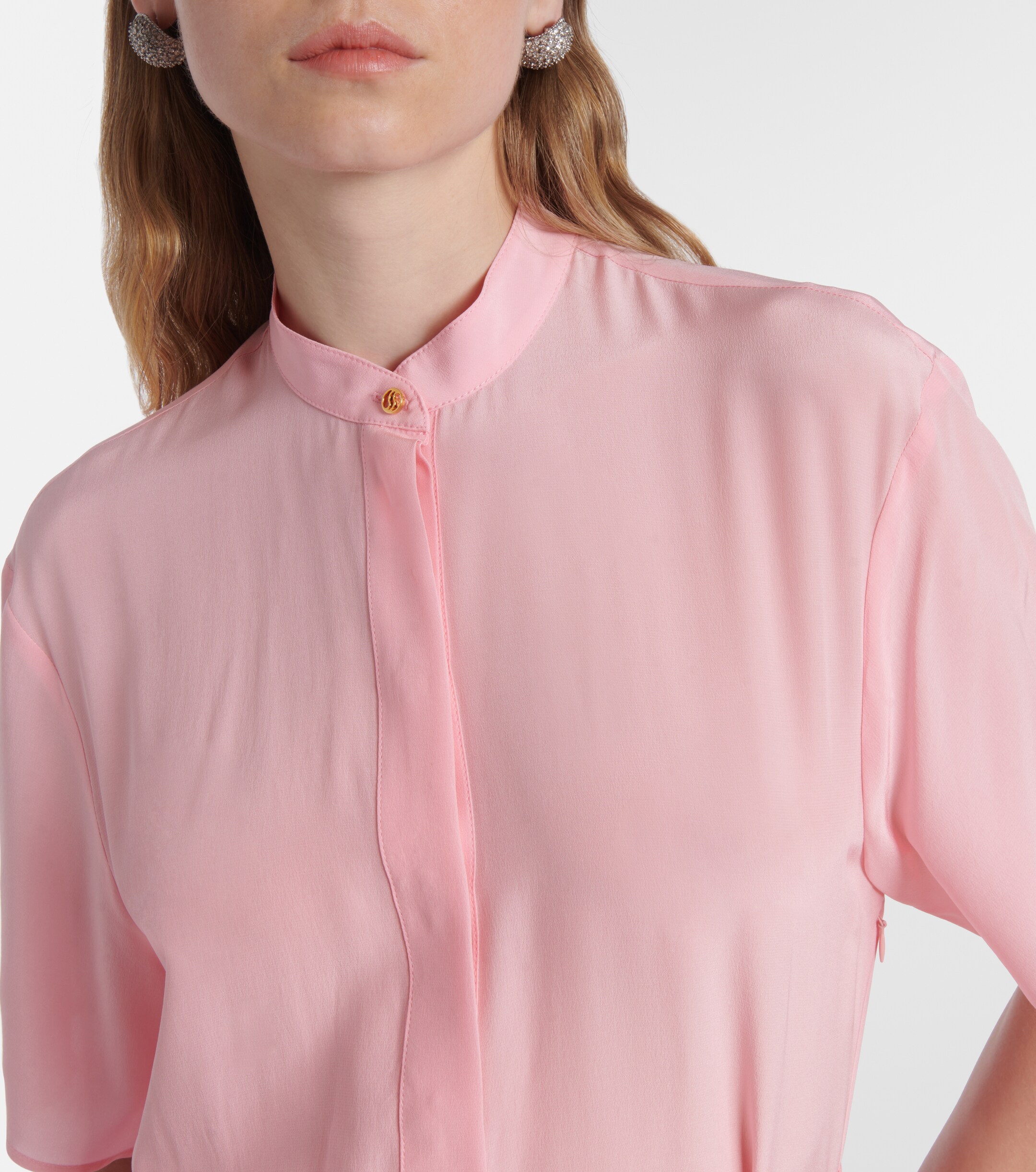 Stella McCartney Iconic silk midi dress