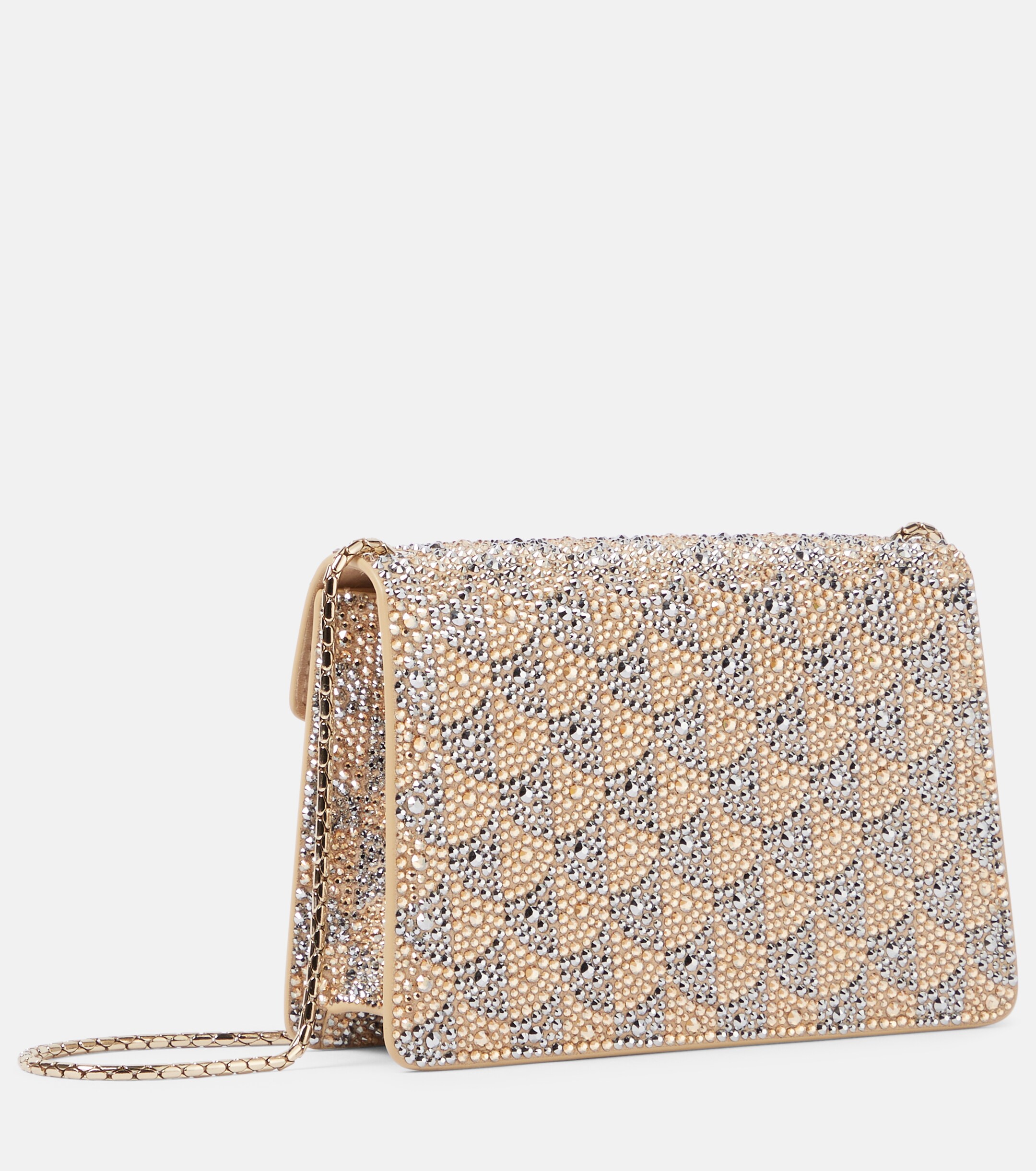 Bvlgari Serpenti Forever Mini embellished crossbody bag thumbnail