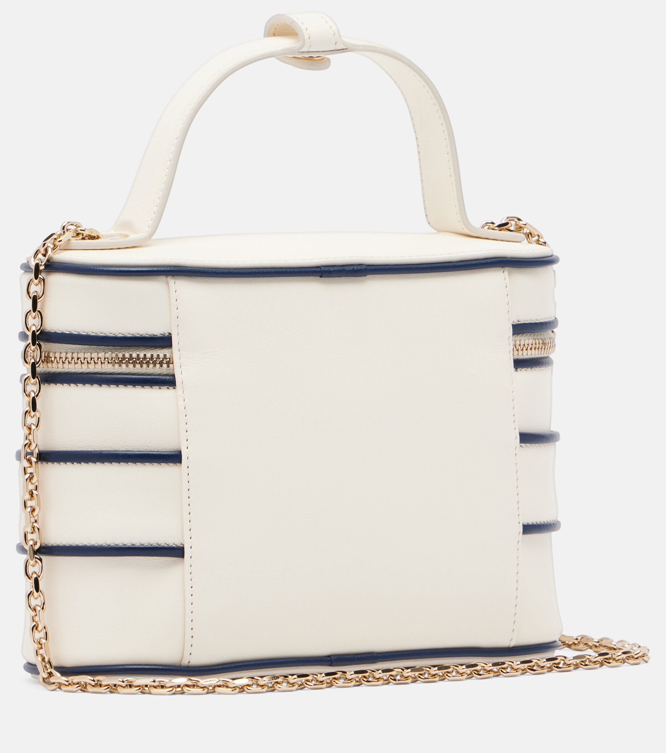 ROGER VIVIER Très Vivier Micro leather vanity bag