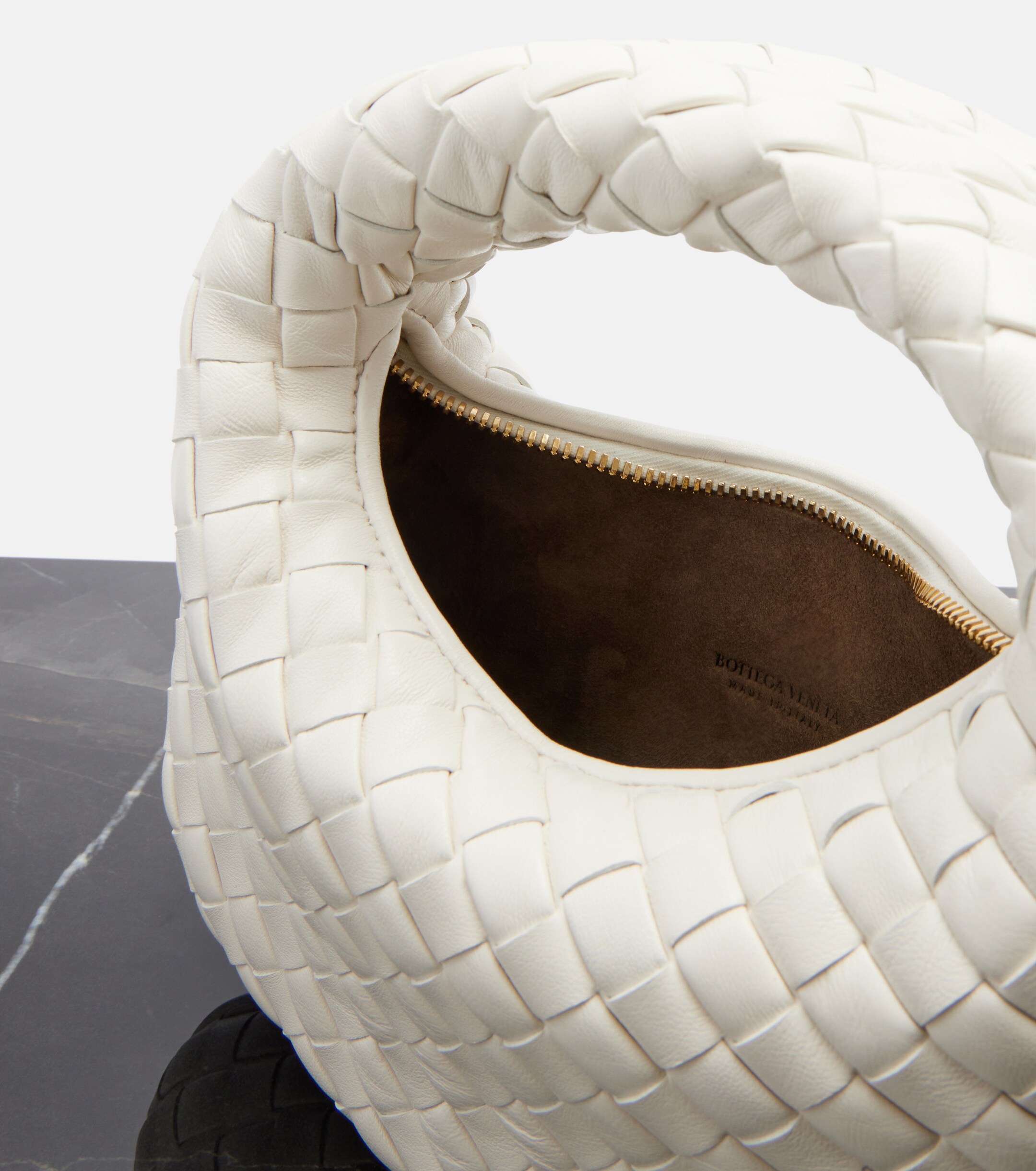 Bottega Veneta Veneta Baby leather top-handle bag