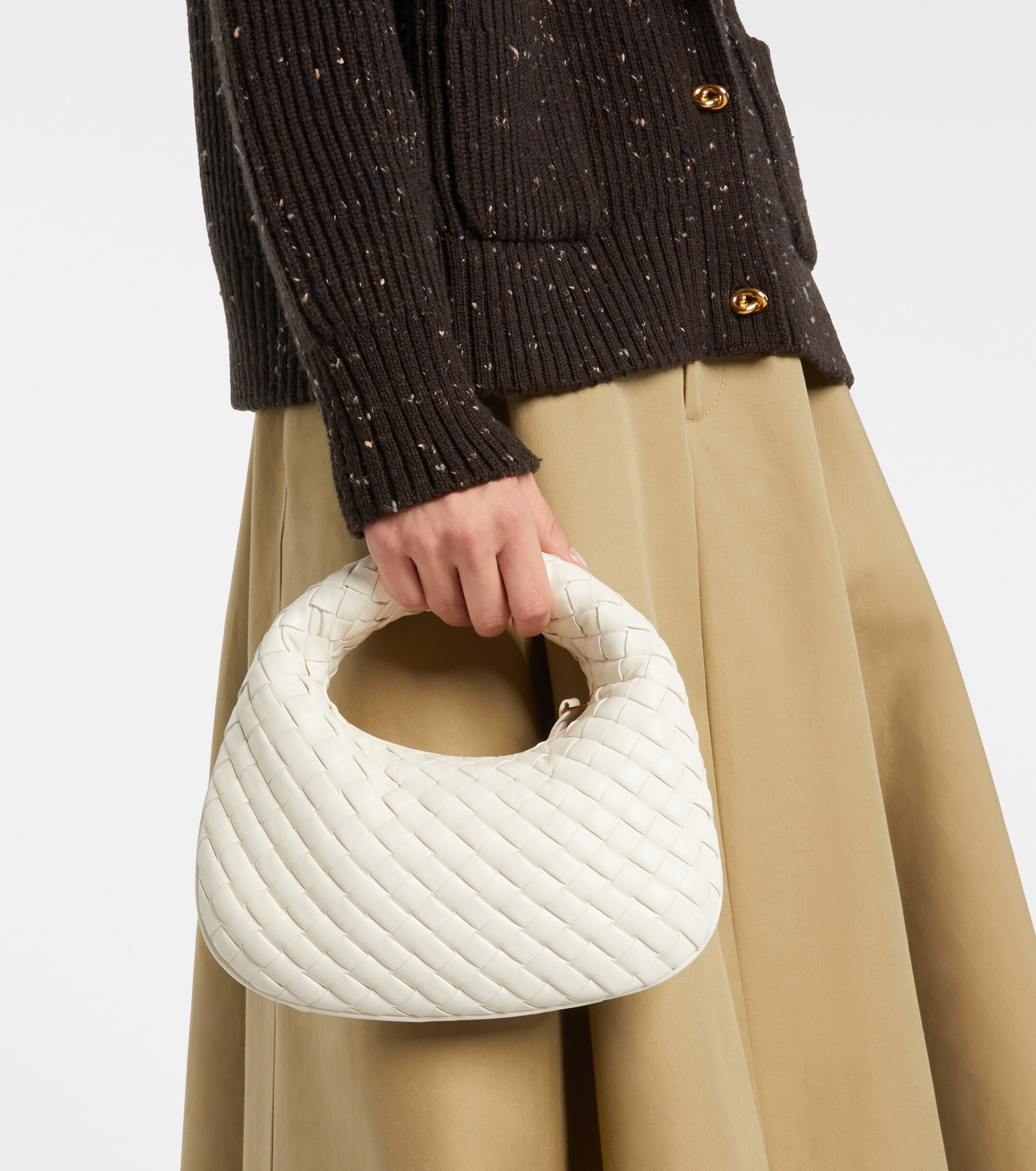 Bottega Veneta Veneta Baby leather top-handle bag