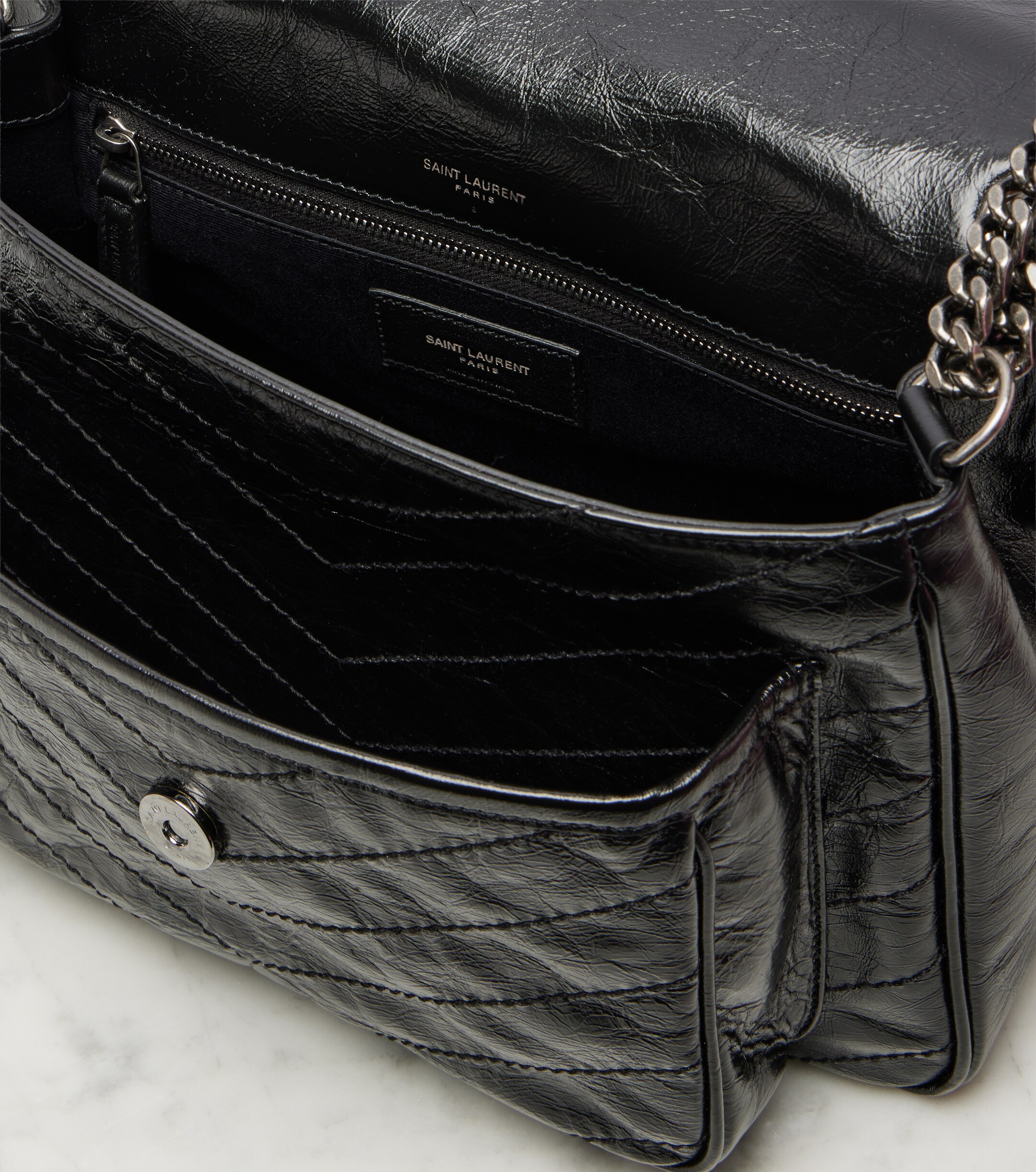 Saint Laurent Niki Medium leather shoulder bag