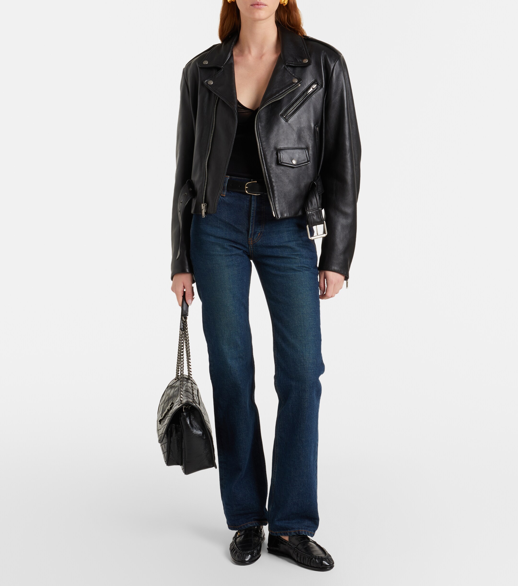 Saint Laurent Niki Medium leather shoulder bag
