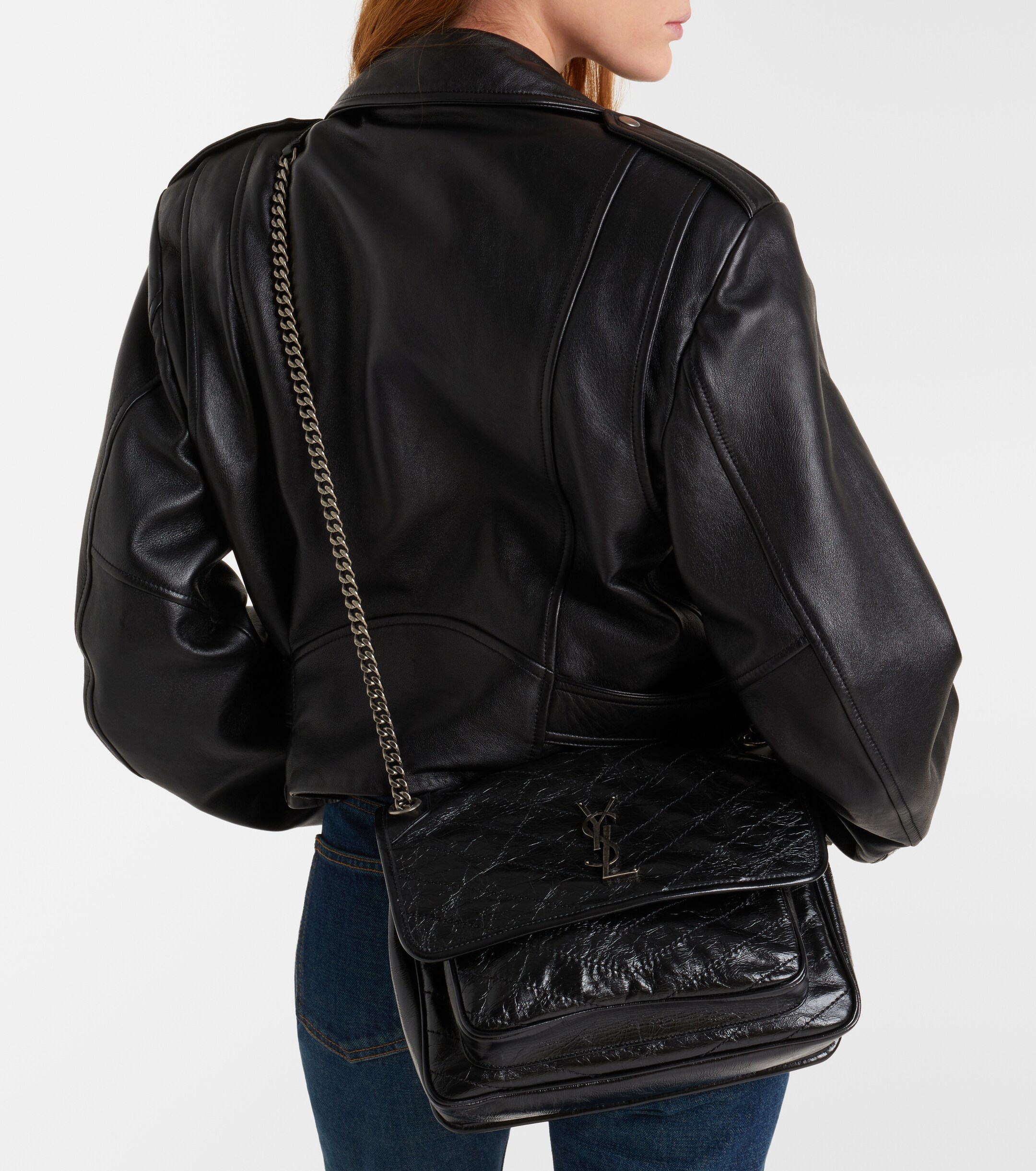 Saint Laurent Niki Medium leather shoulder bag