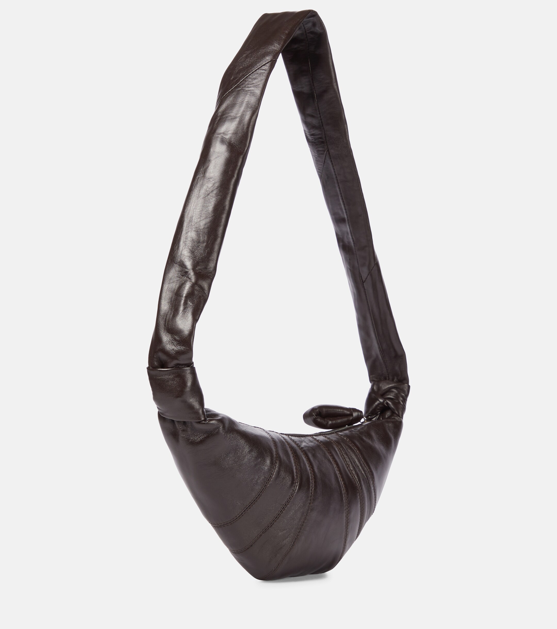 Lemaire Croissant Small leather shoulder bag