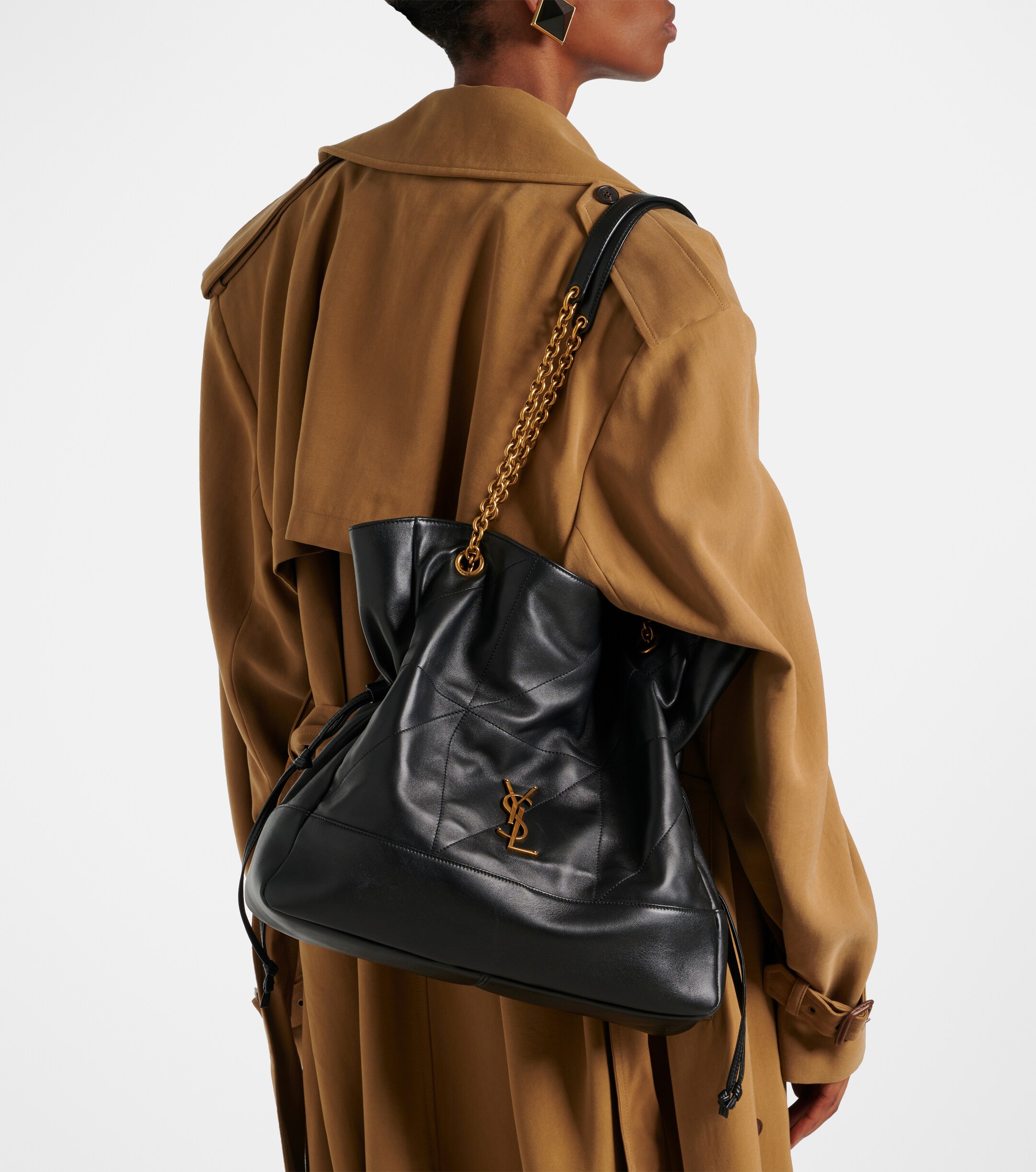 Saint Laurent Jamie Shopping Medium leather tote bag