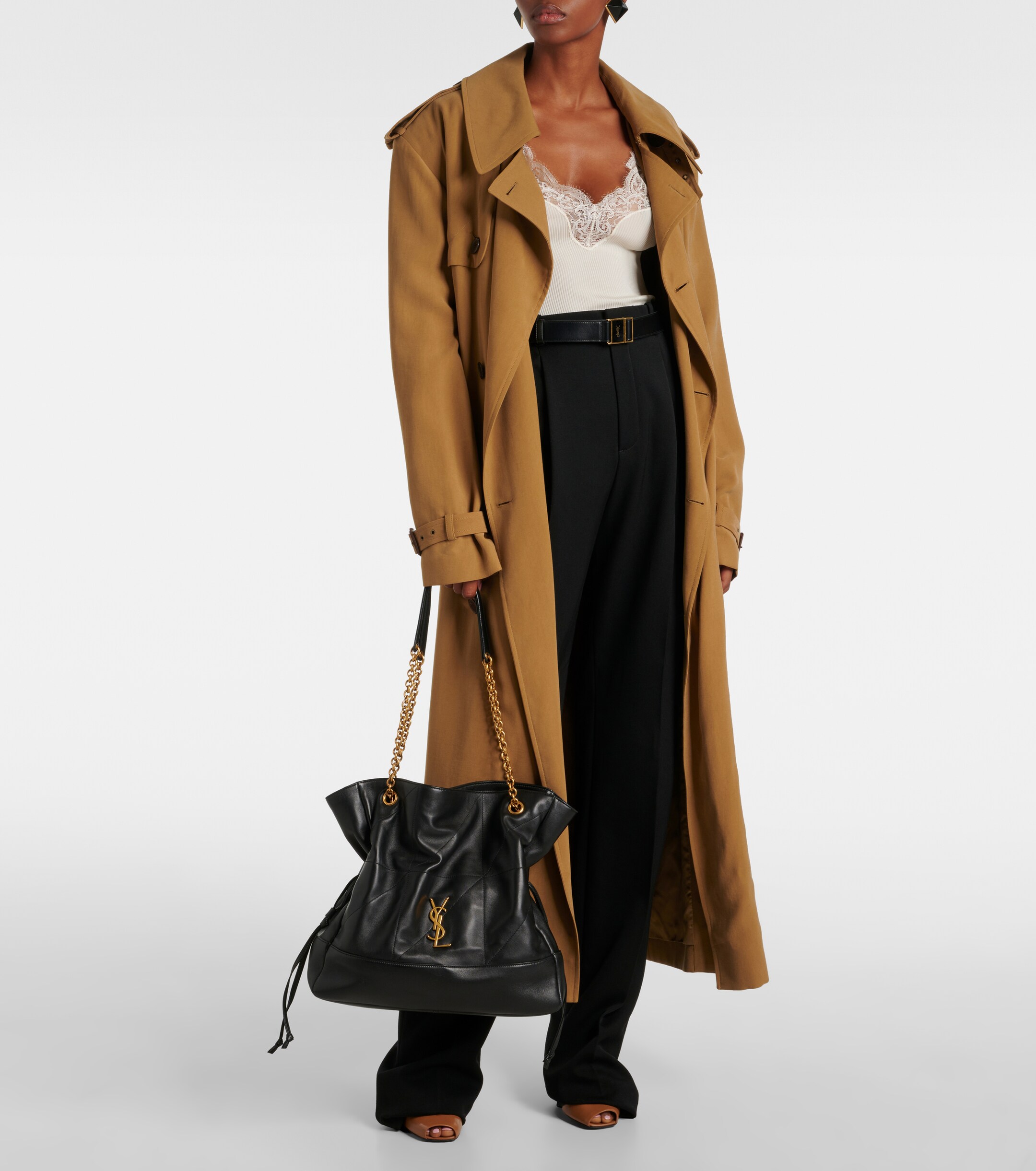 Saint Laurent Jamie Shopping Medium leather tote bag