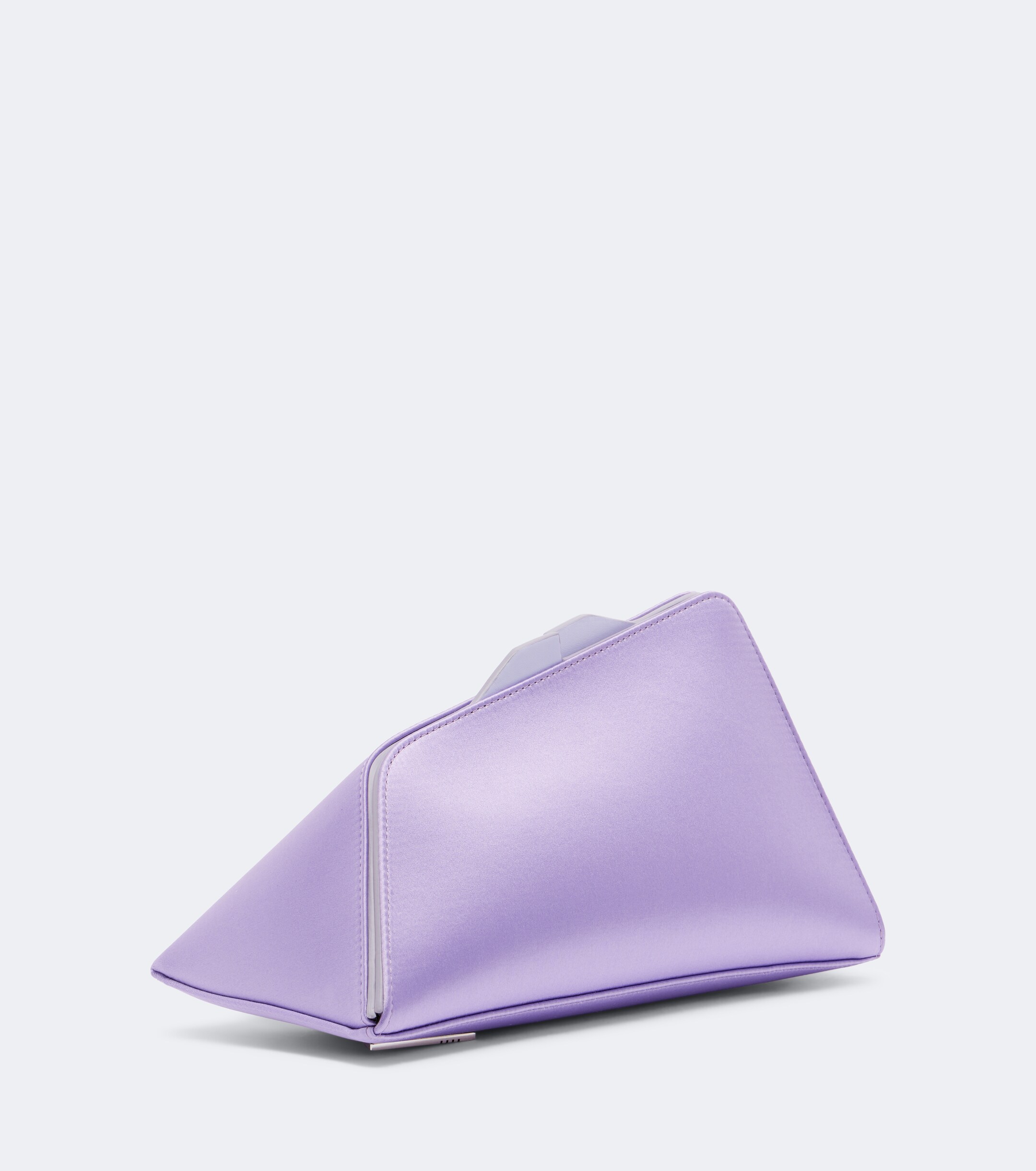 THE ATTICO 8:30PM Small satin clutch