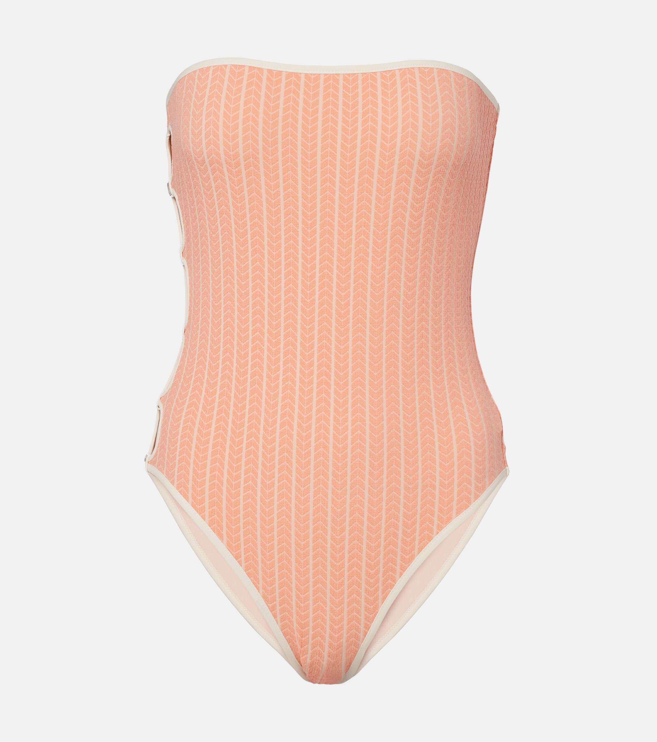 Eres Eres Golden chevron swimsuit