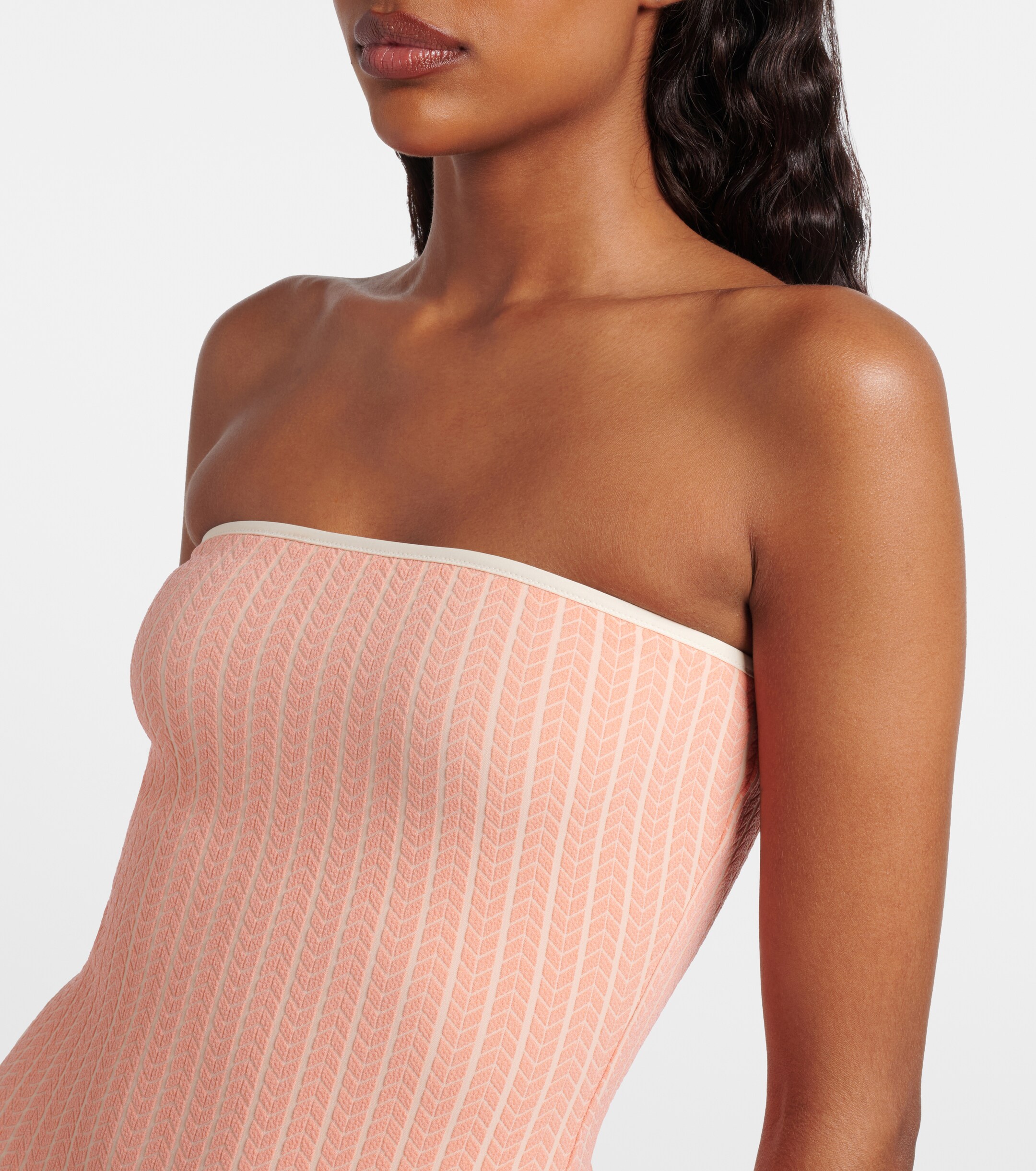 Eres Eres Golden chevron swimsuit