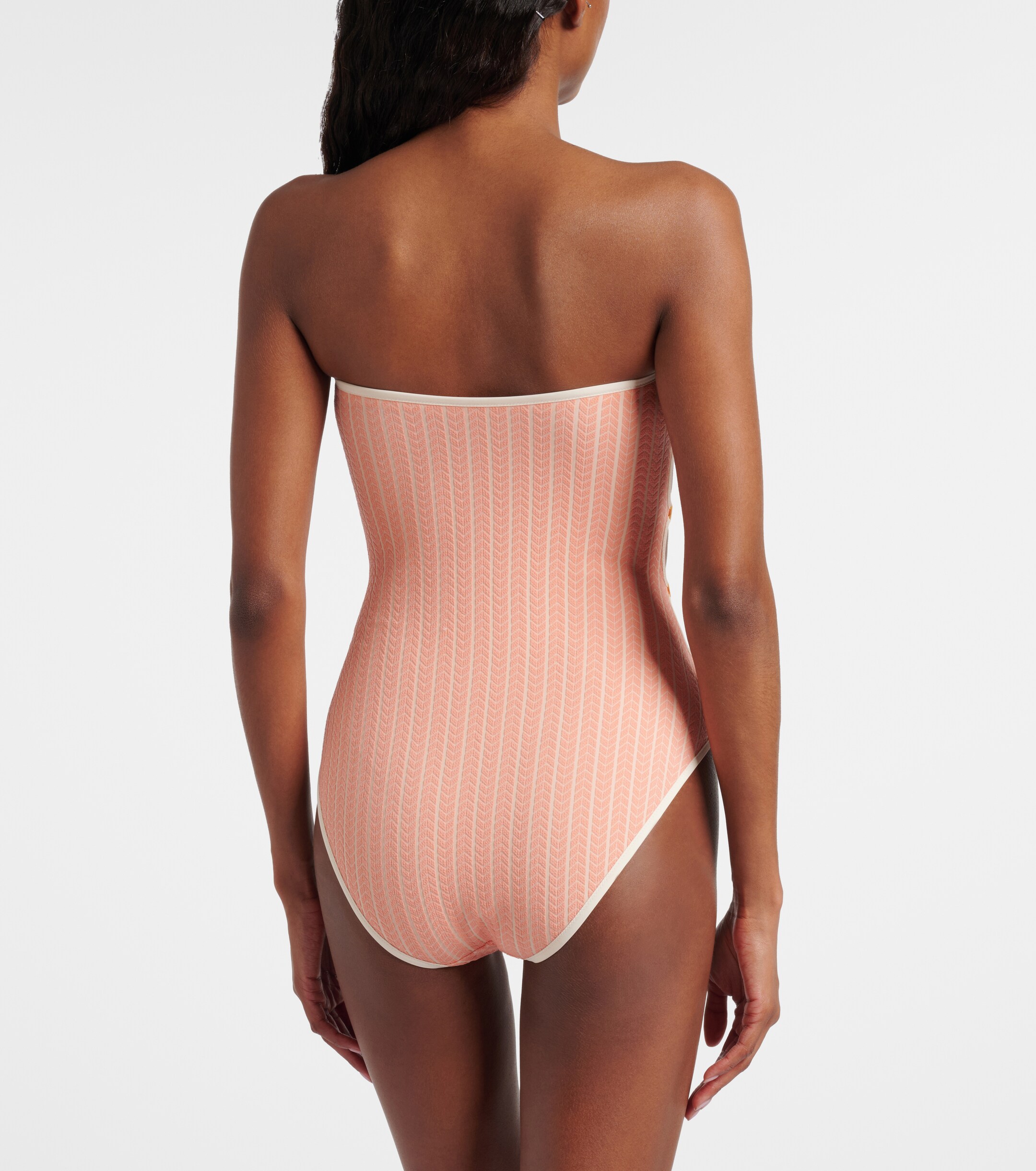 Eres Eres Golden chevron swimsuit