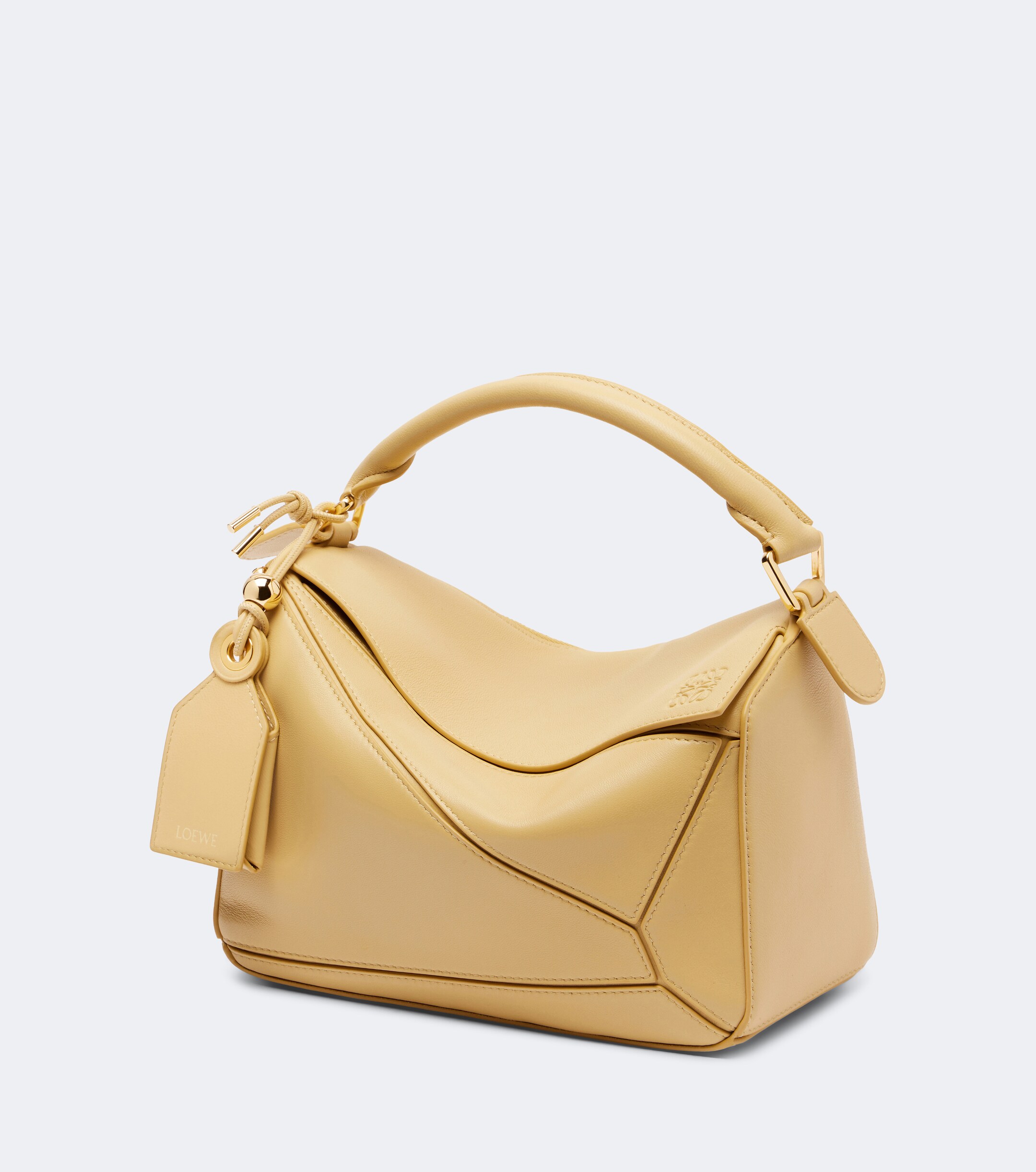 Loewe Featherlight Puzzle Large leather top-handle bag