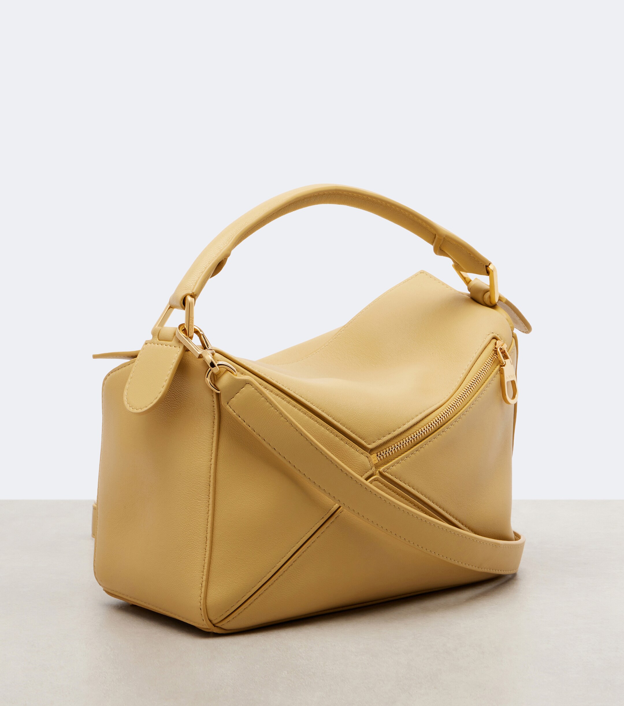 Loewe Featherlight Puzzle Large leather top-handle bag
