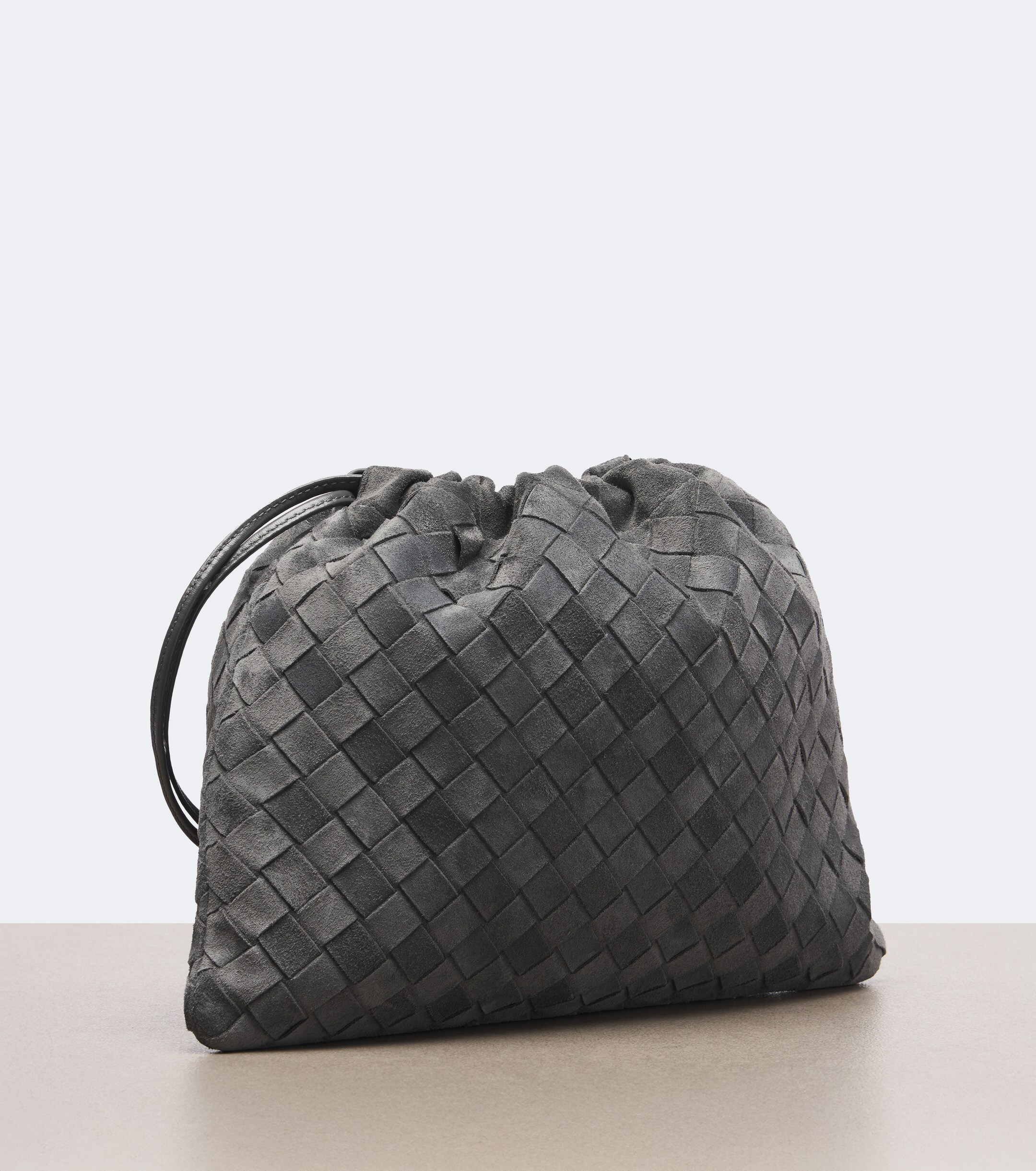 Bottega Veneta Dustbag Small suede pouch