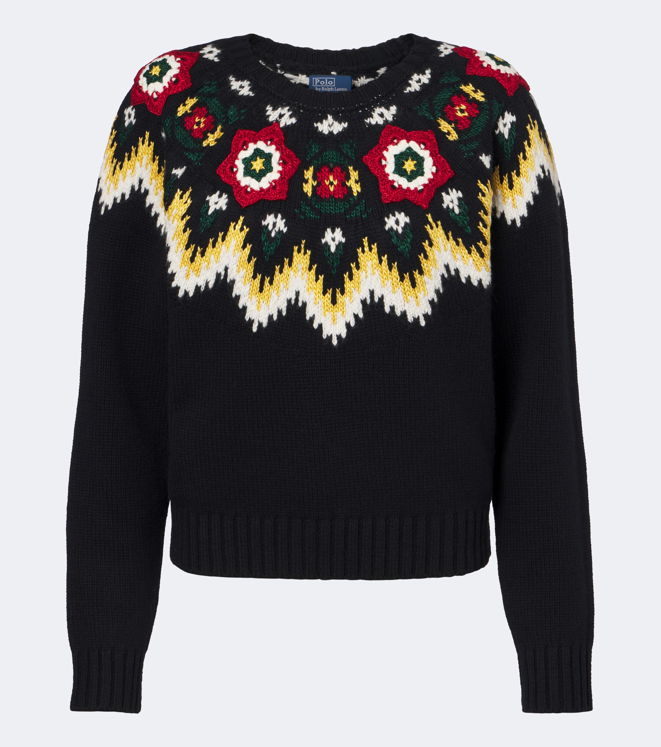 Polo Ralph Lauren Polo Ralph Lauren Crochet wool and cotton sweater