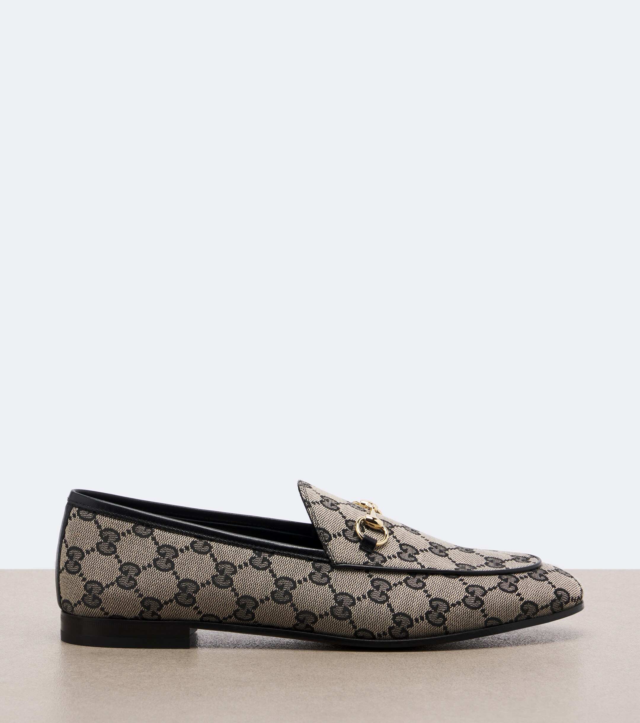 Gucci Gucci Jordaan Horsebit GG canvas loafers