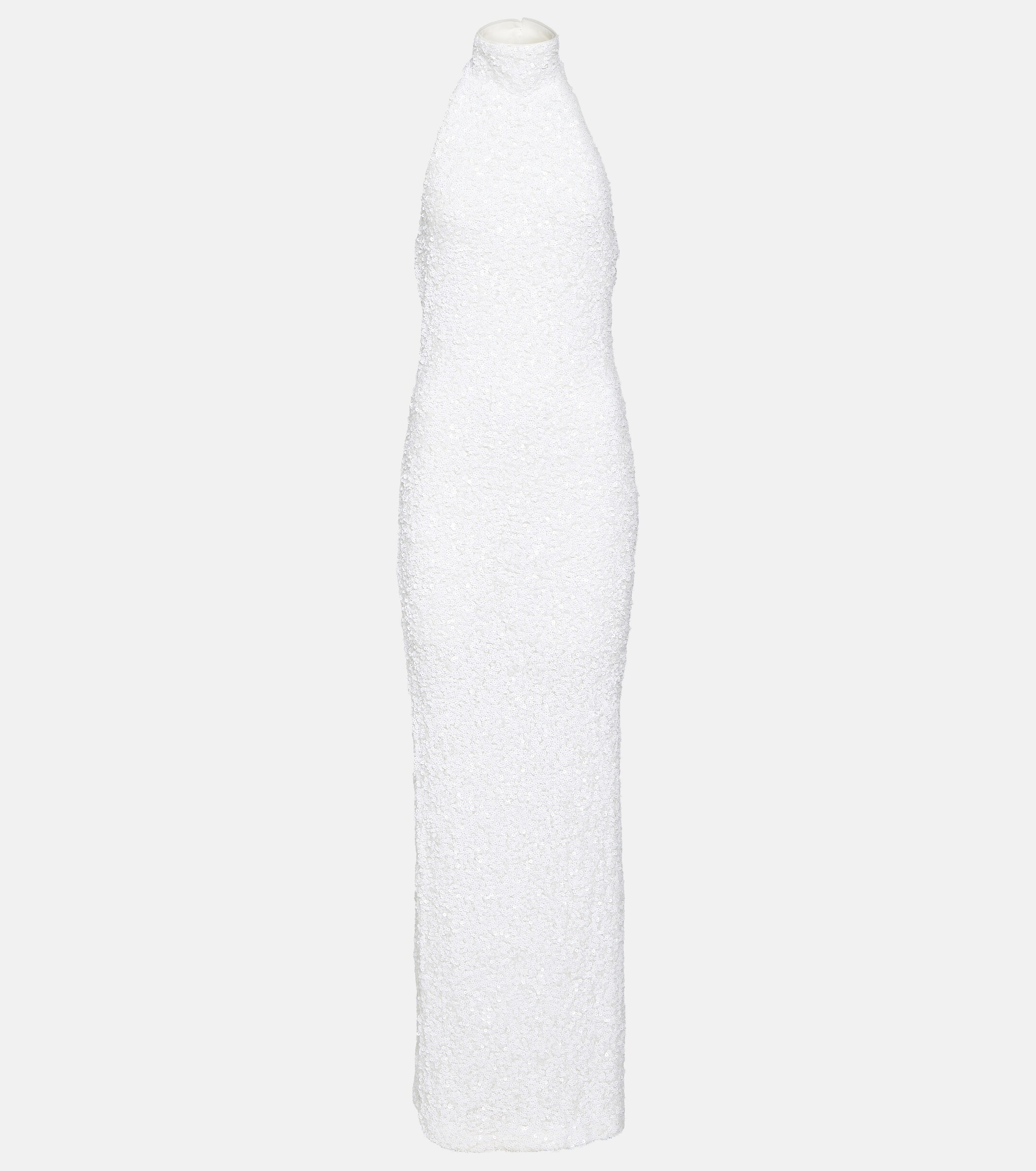 Rotate Bridal Kasia sequined maxi dress