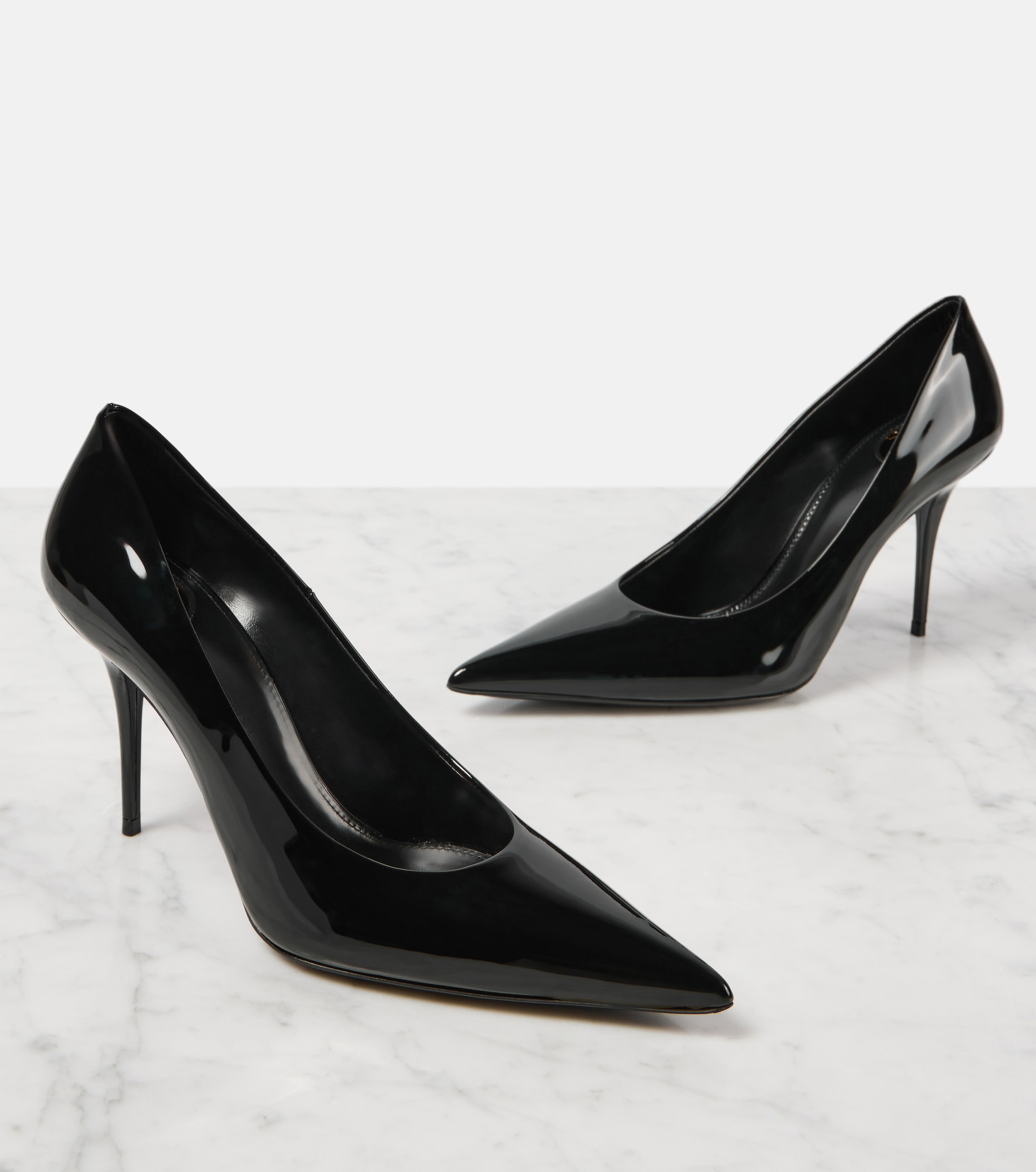Saint Laurent Norma patent leather pumps