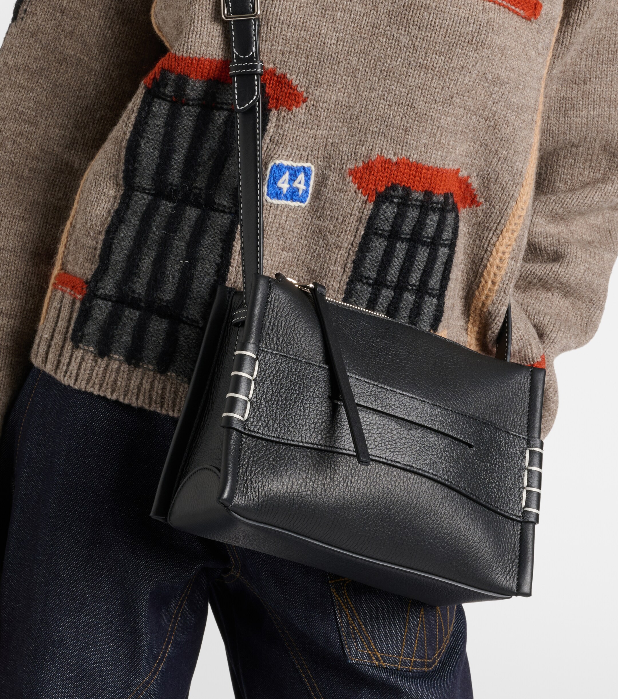 Jw Anderson Loafer Small leather crossbody bag